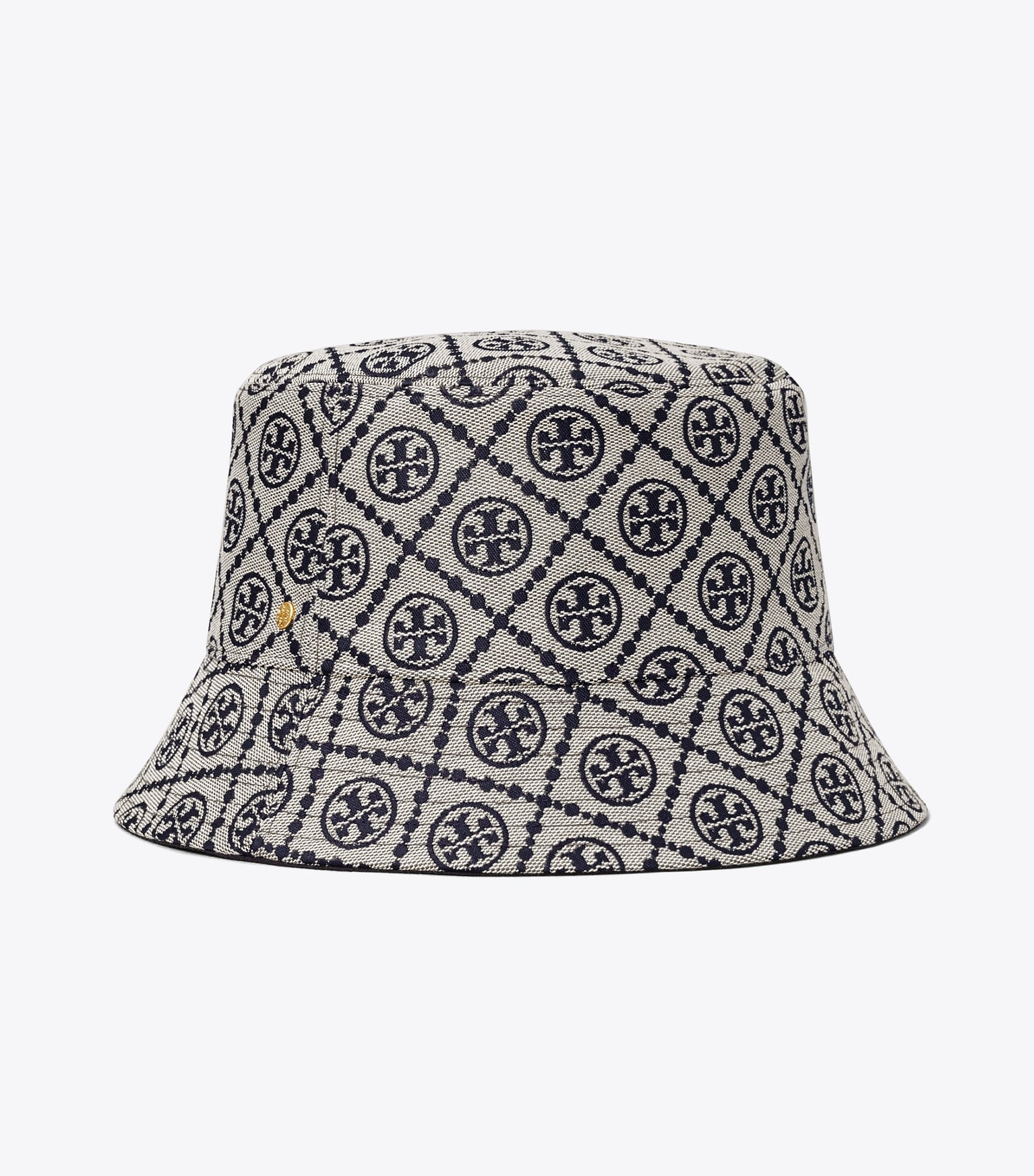 T Monogram Short-Brim Bucket Hat