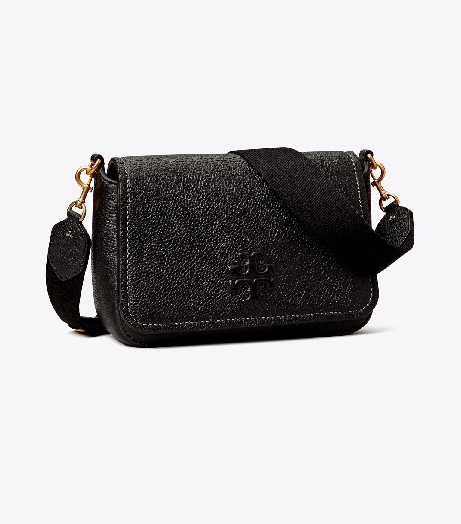 Leather Flap Crossbody