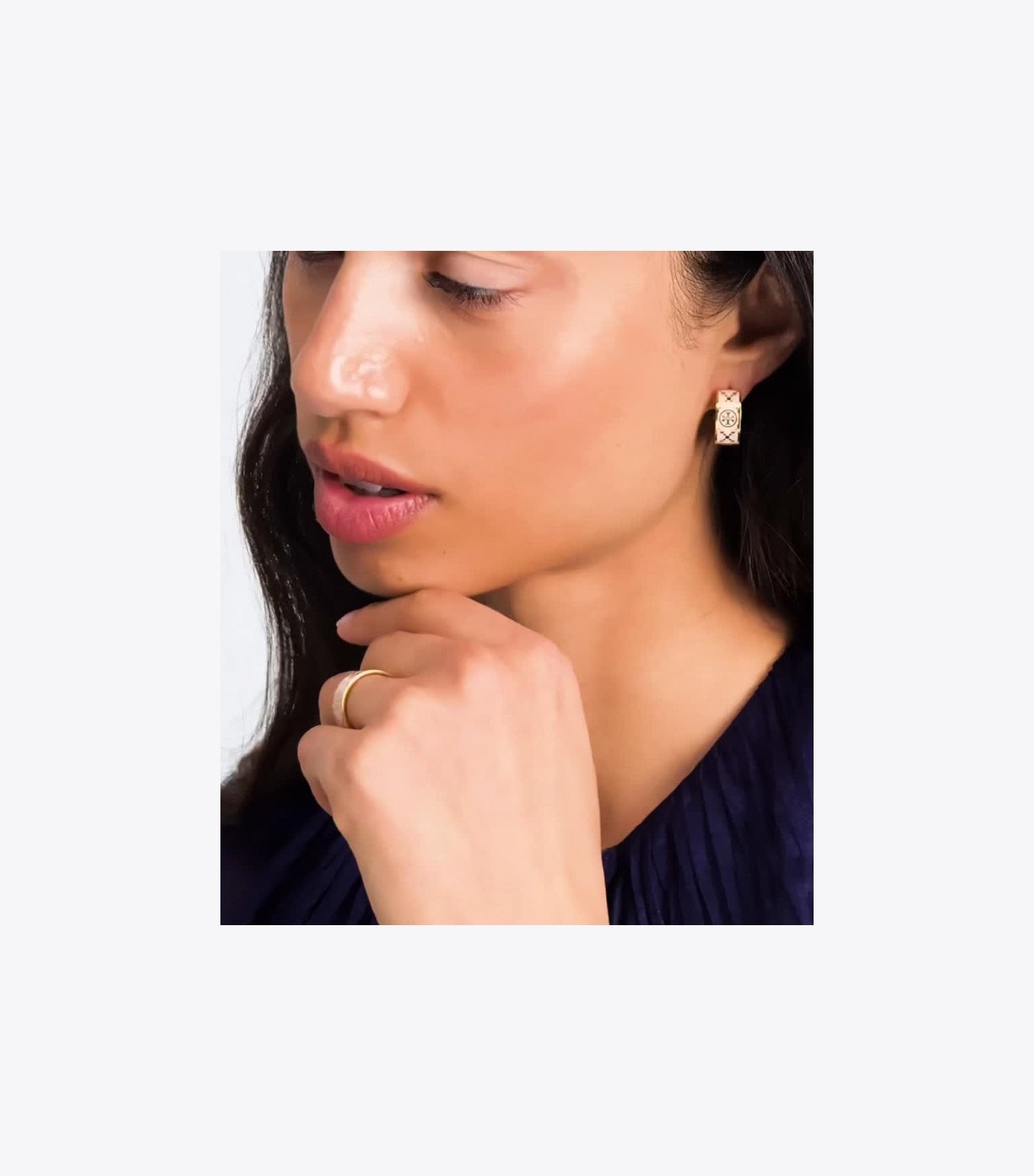 Icon T Monogram Hinge Bracelet