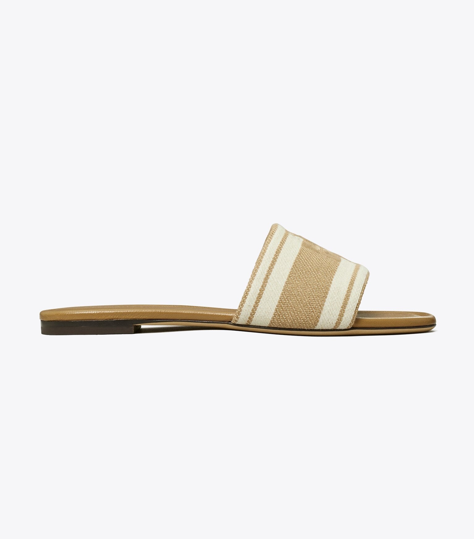 Double T Jacquard Slide