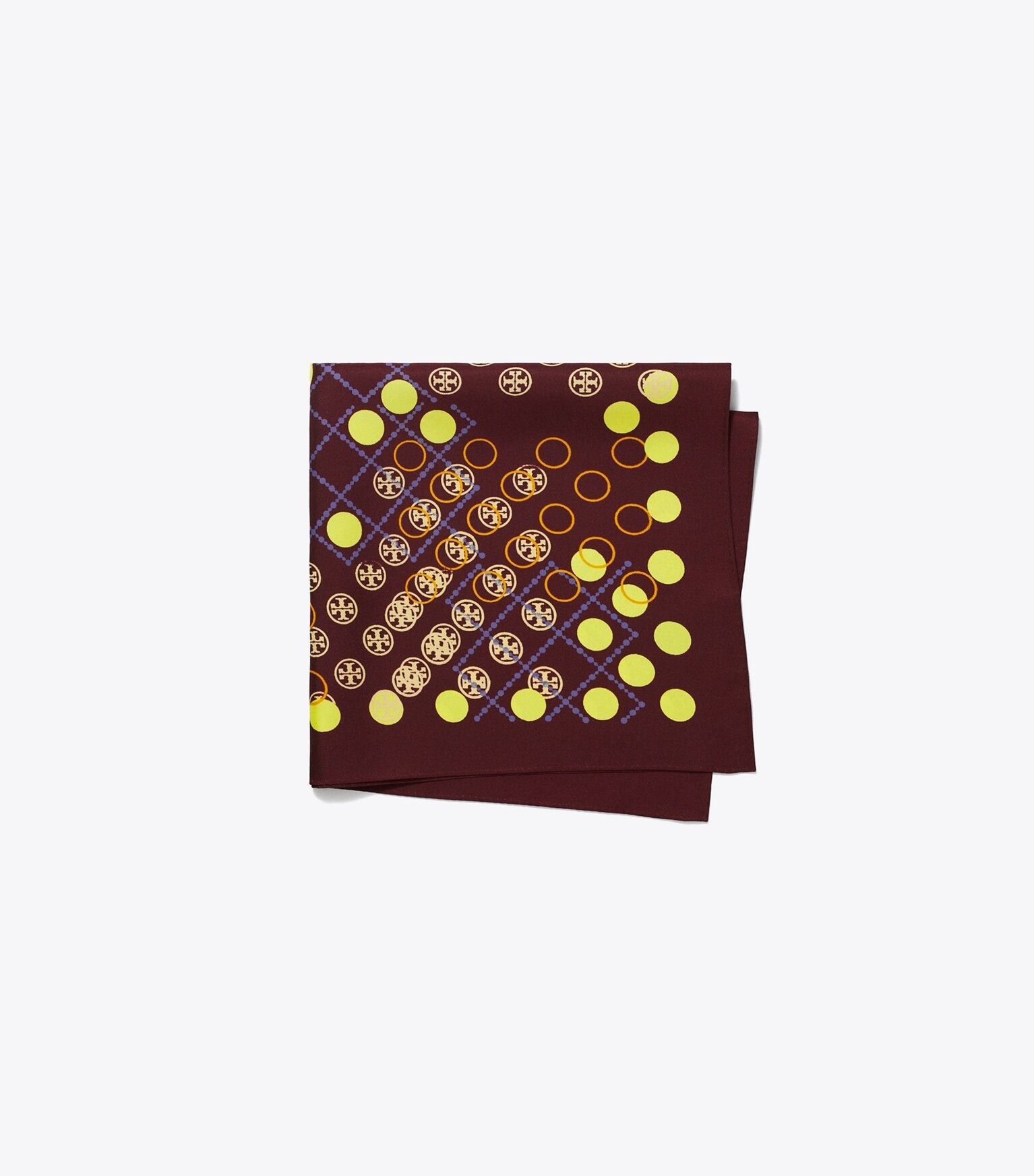 Dotted T Monogram Neckerchief