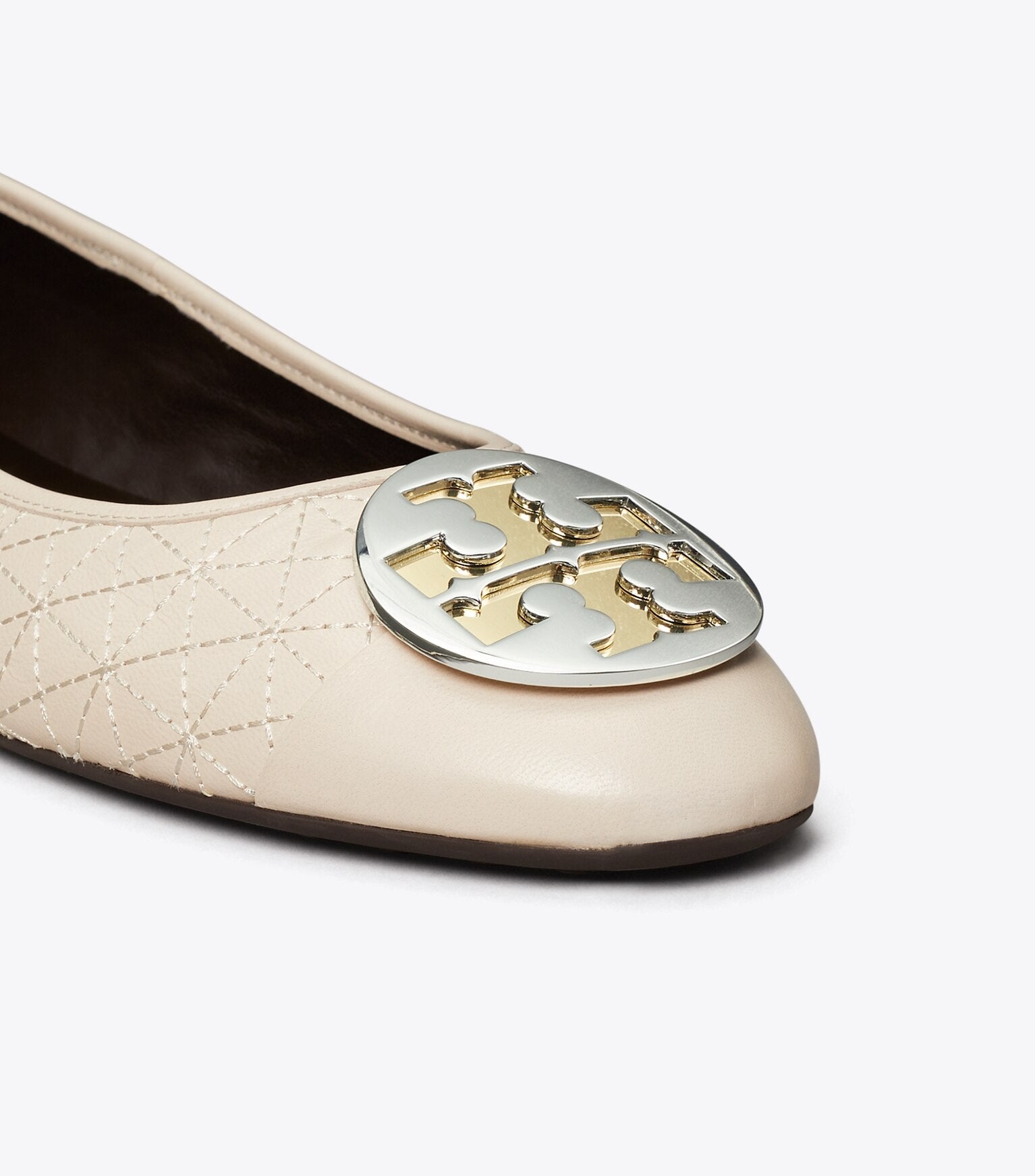 Claire Cap-Toe Quilted Ballet