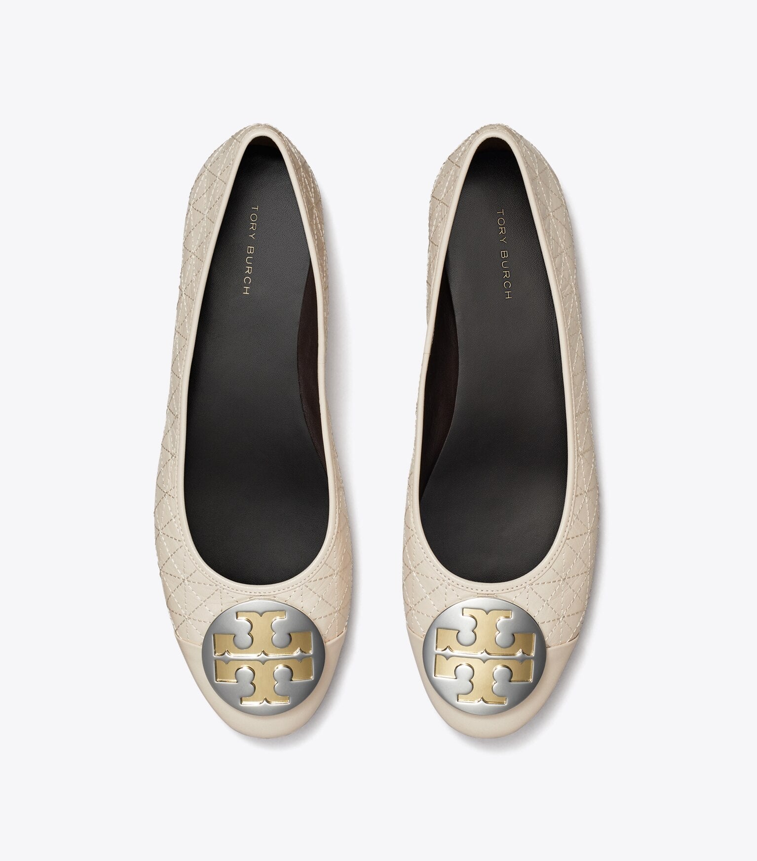 Claire Cap-Toe Quilted Ballet