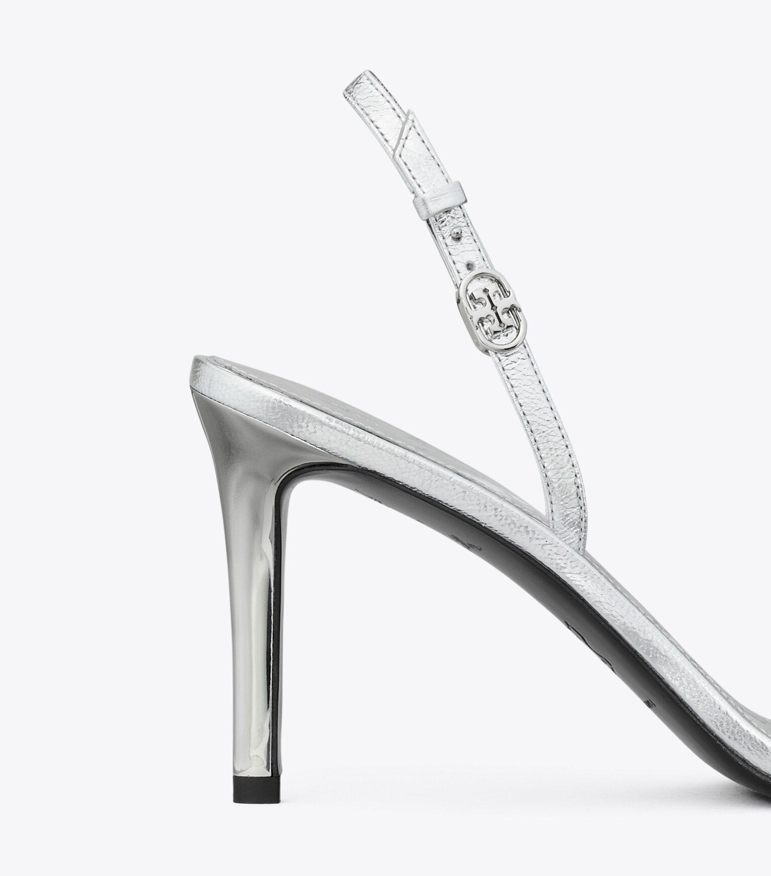 Double T Buckle Heel Sandal
