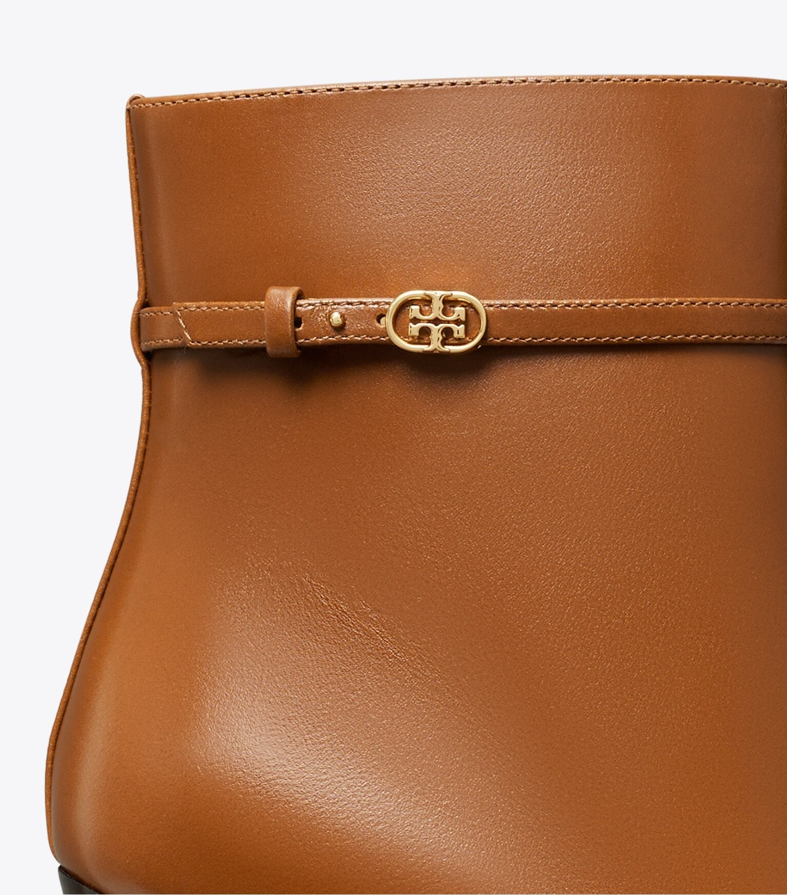 Double T Buckle Wedge Boot