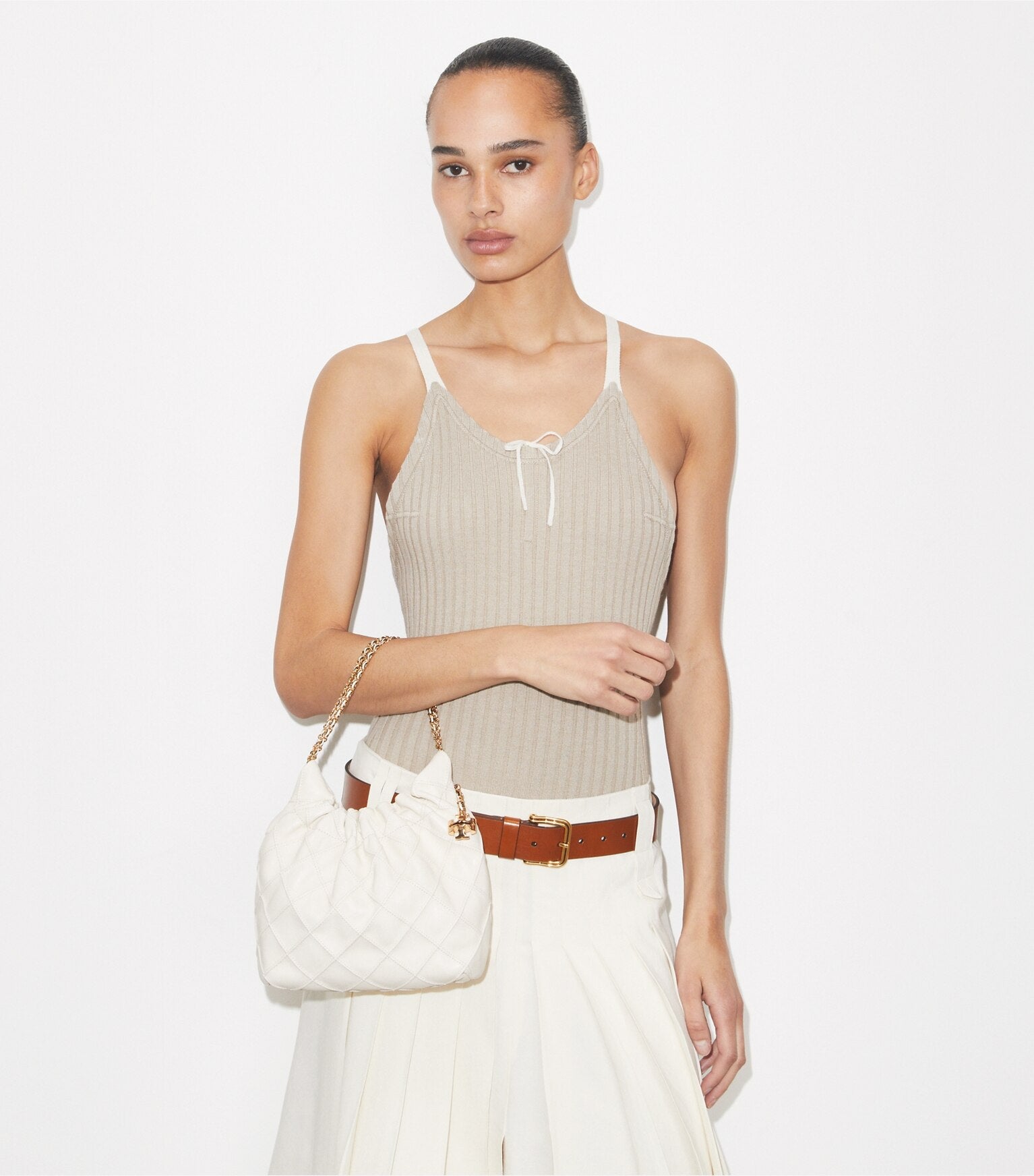 Mini Fleming Soft Hobo Bag