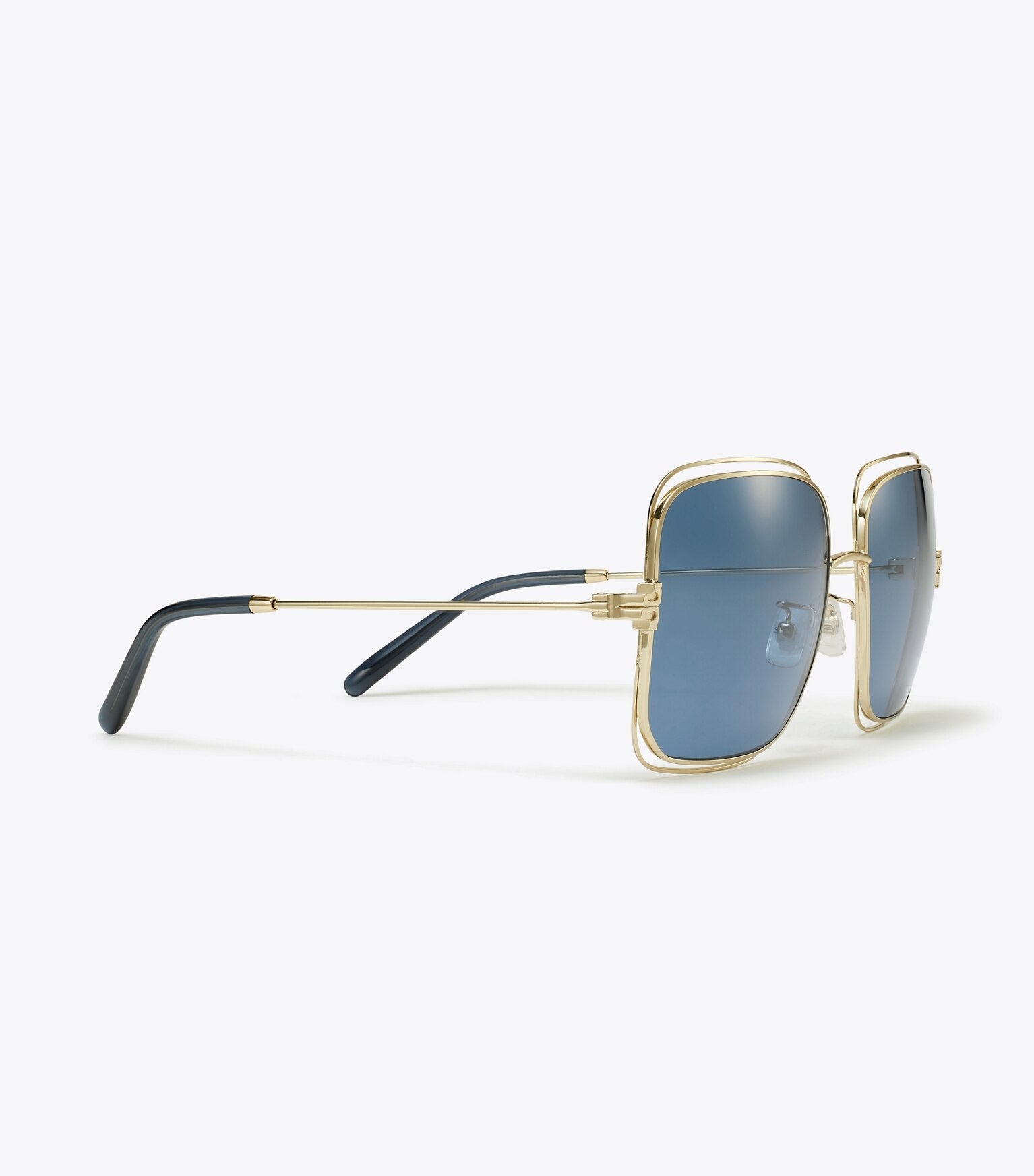 Eleanor Oversized Metal Square Sunglasses