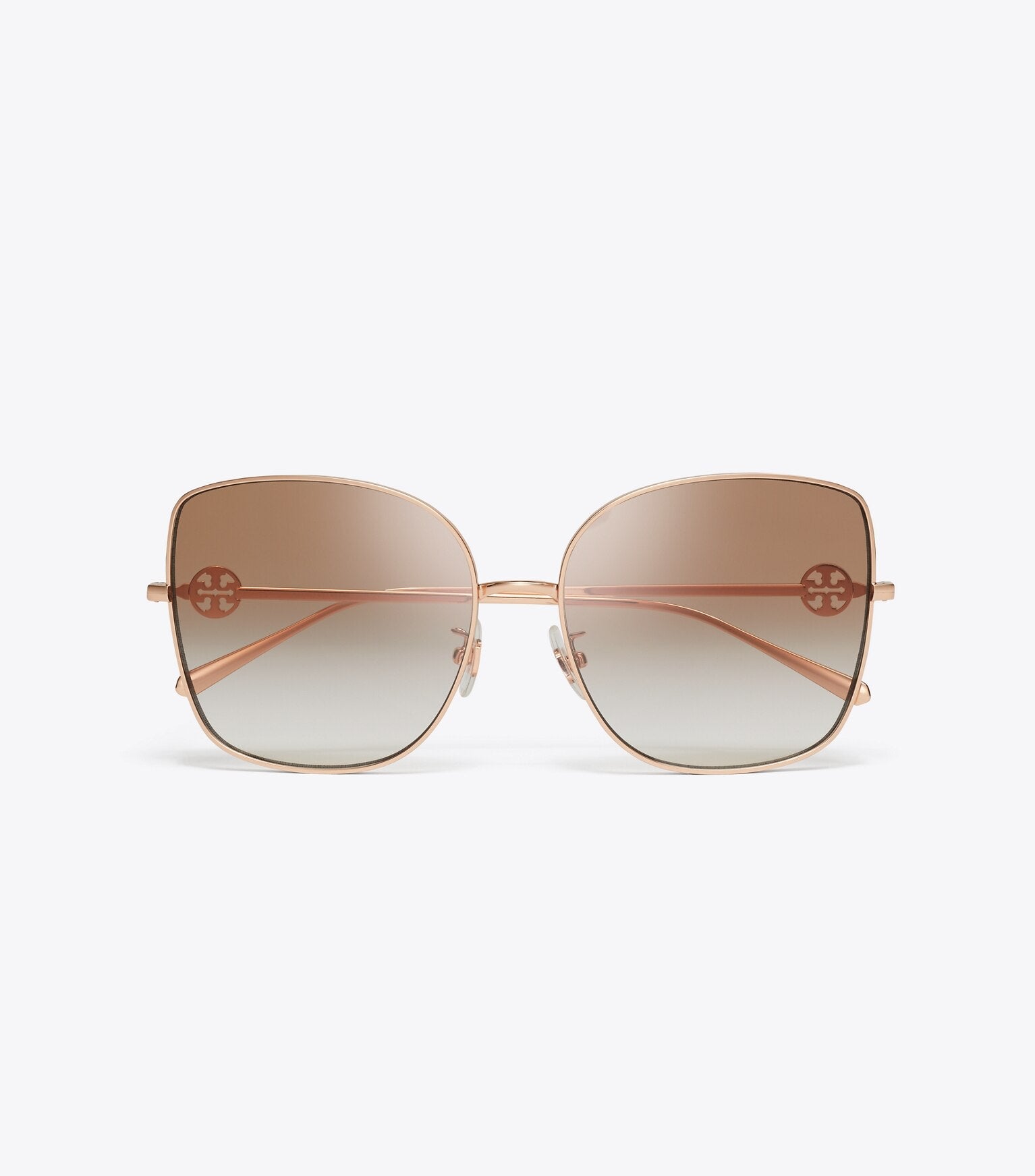 Miller Metal Oversized Butterfly Sunglasses