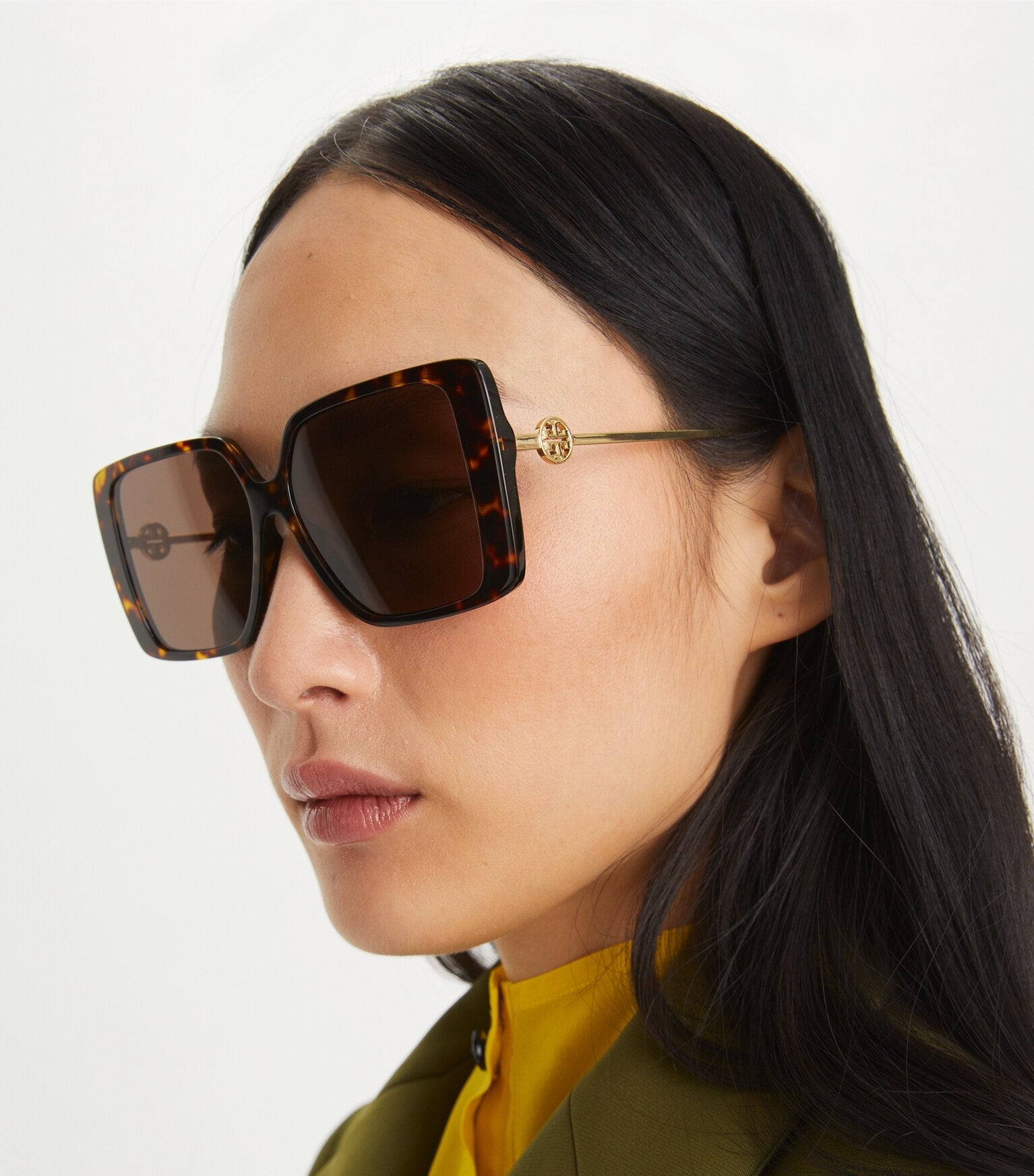Miller Oversized Square Sunglasses