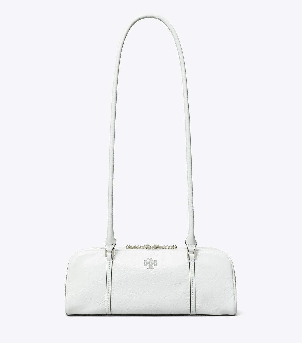 Mini Crinkle Leather Marshmallow Satchel