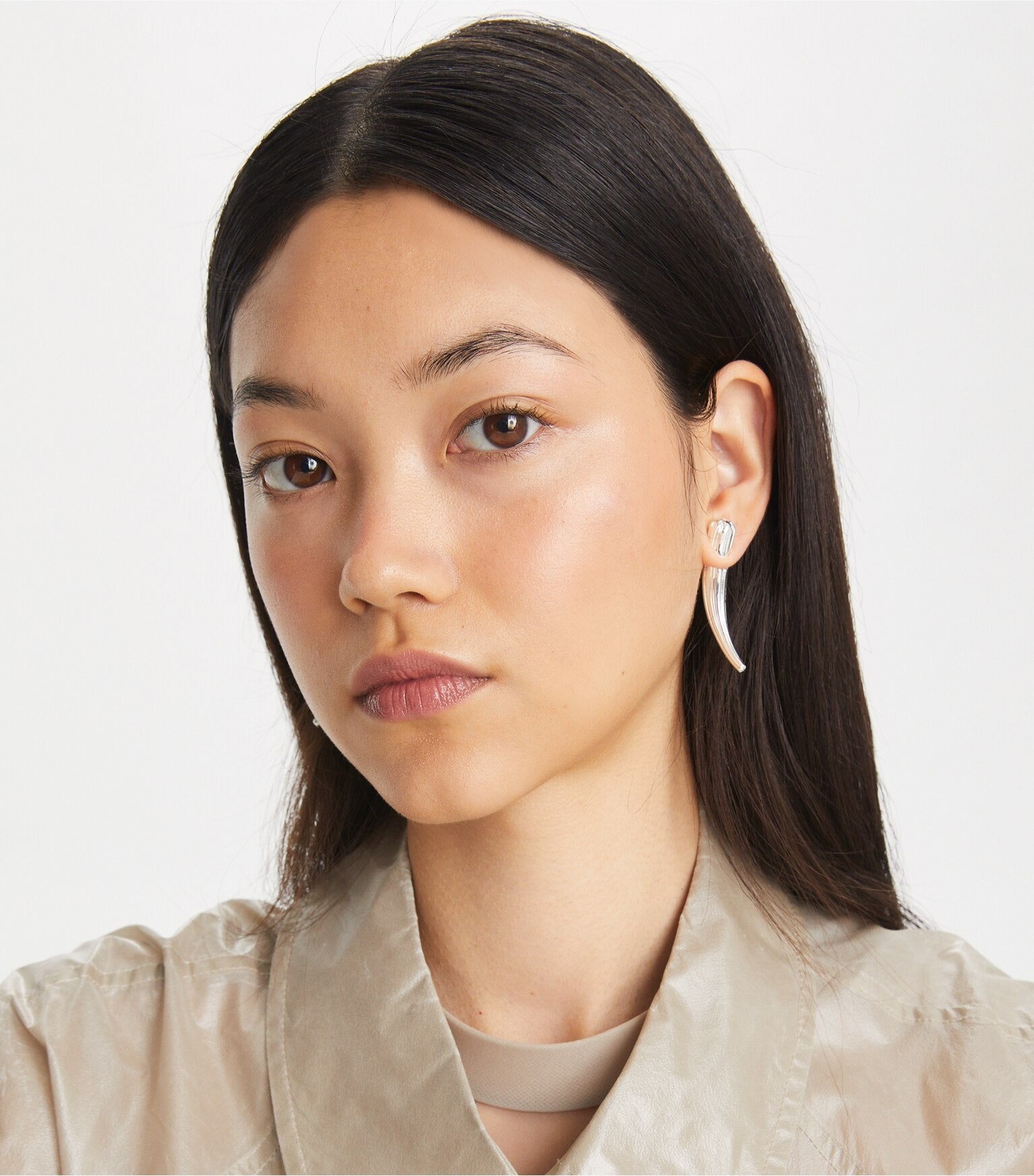 Pierced Front-Back Earrings