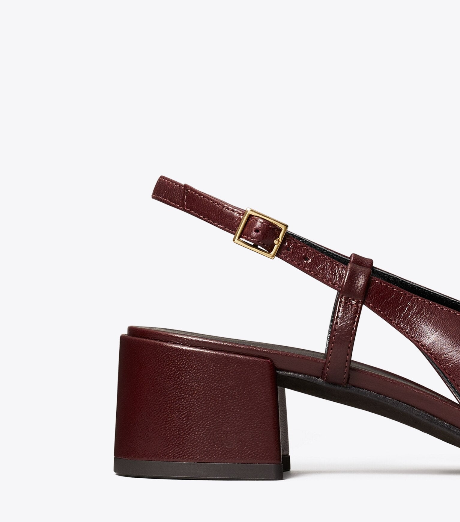 Cap-Toe Slingback Pump