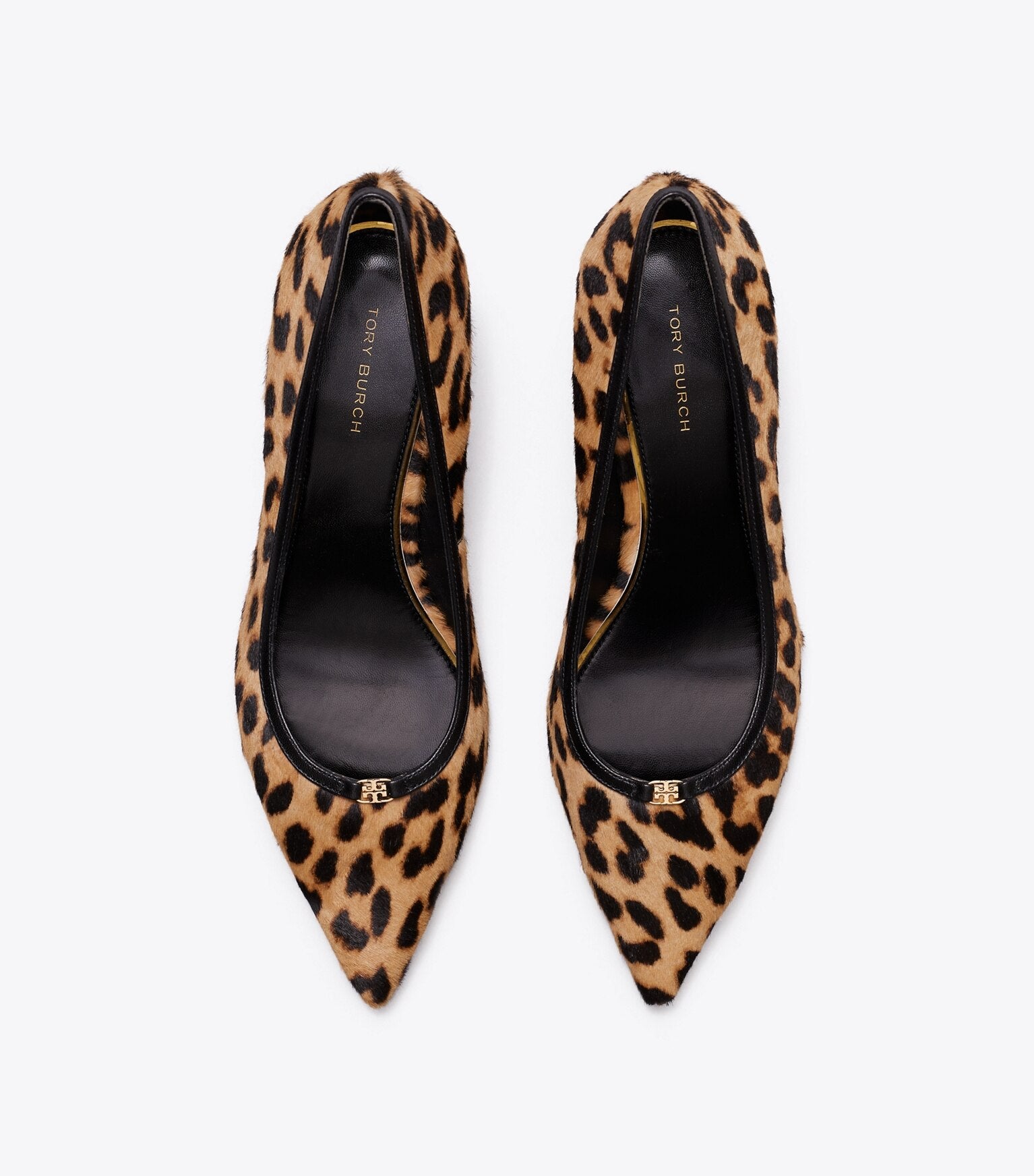Double T Buckle Low-Heeled Pump