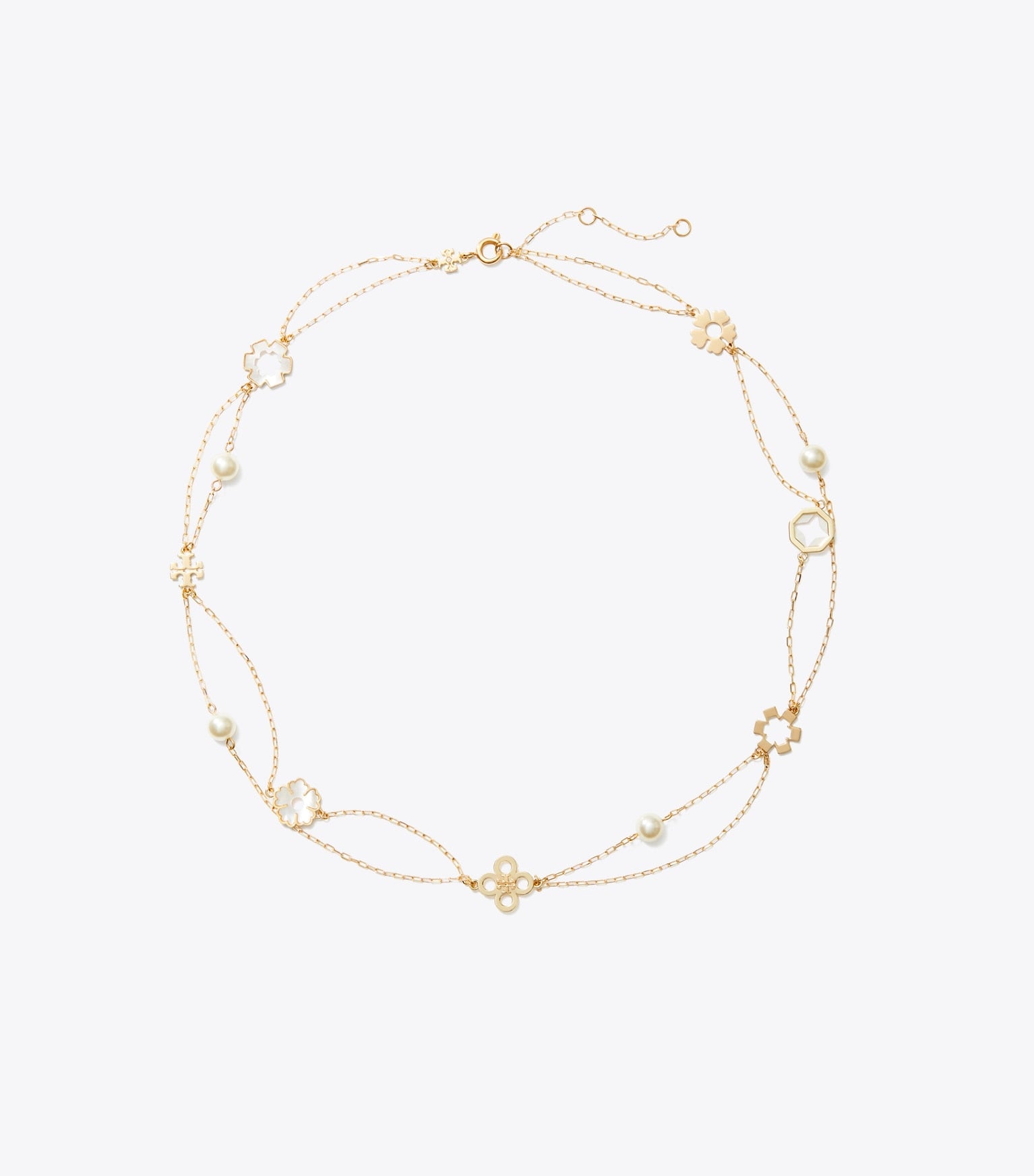 Forget Me Not Layered Necklace