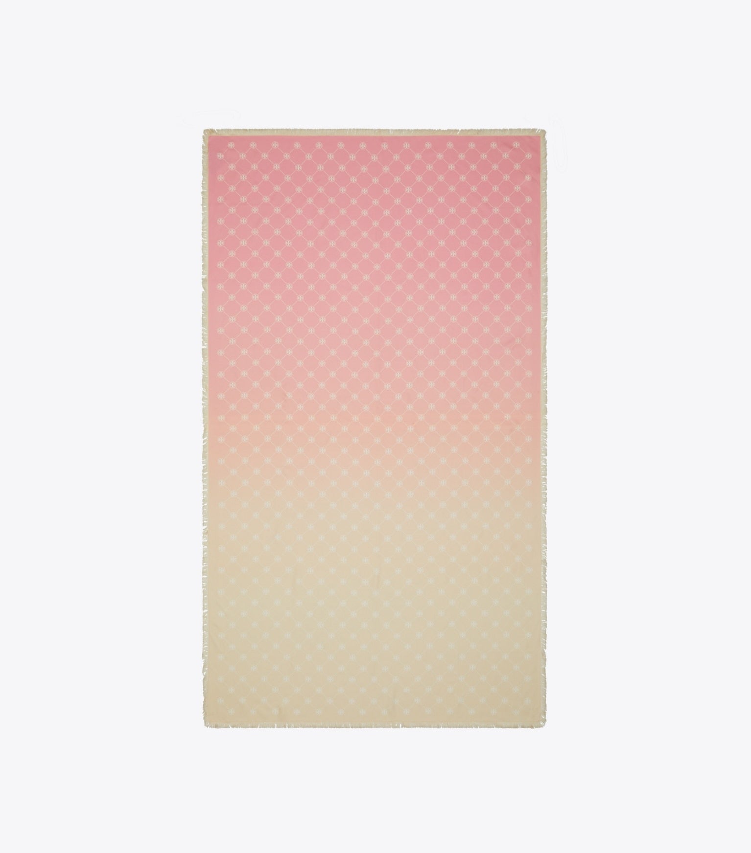 T Monogram Silk Oblong Scarf