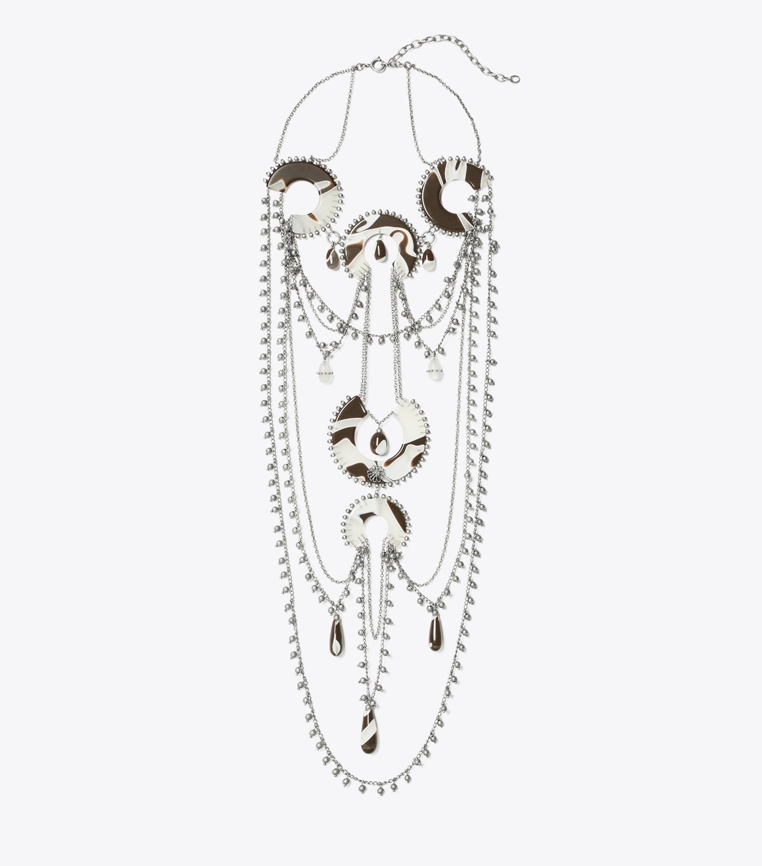Bead And Resin Necklace