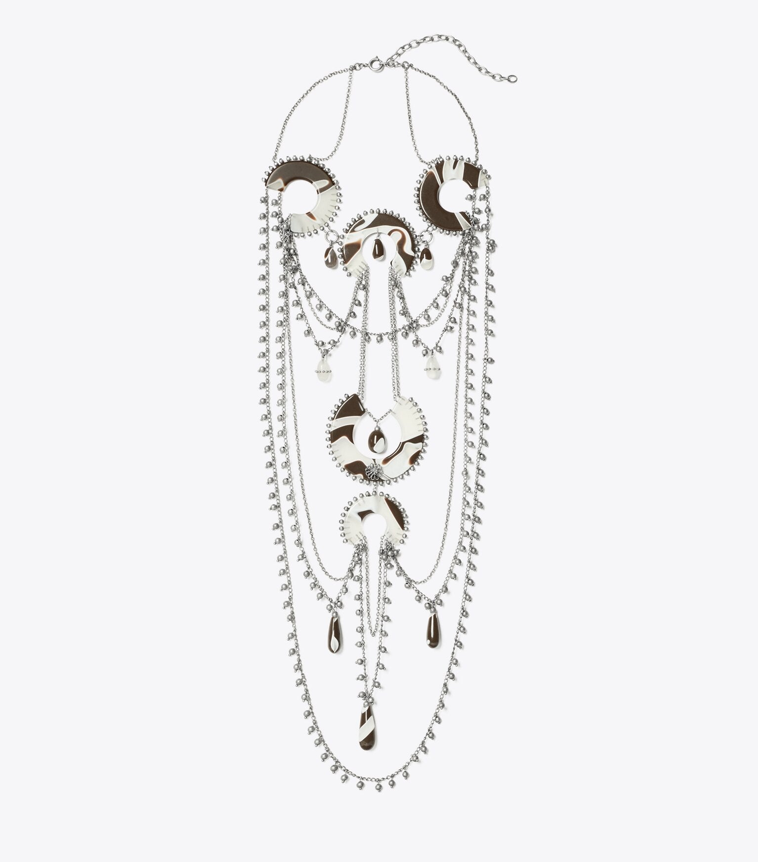 Bead And Resin Necklace