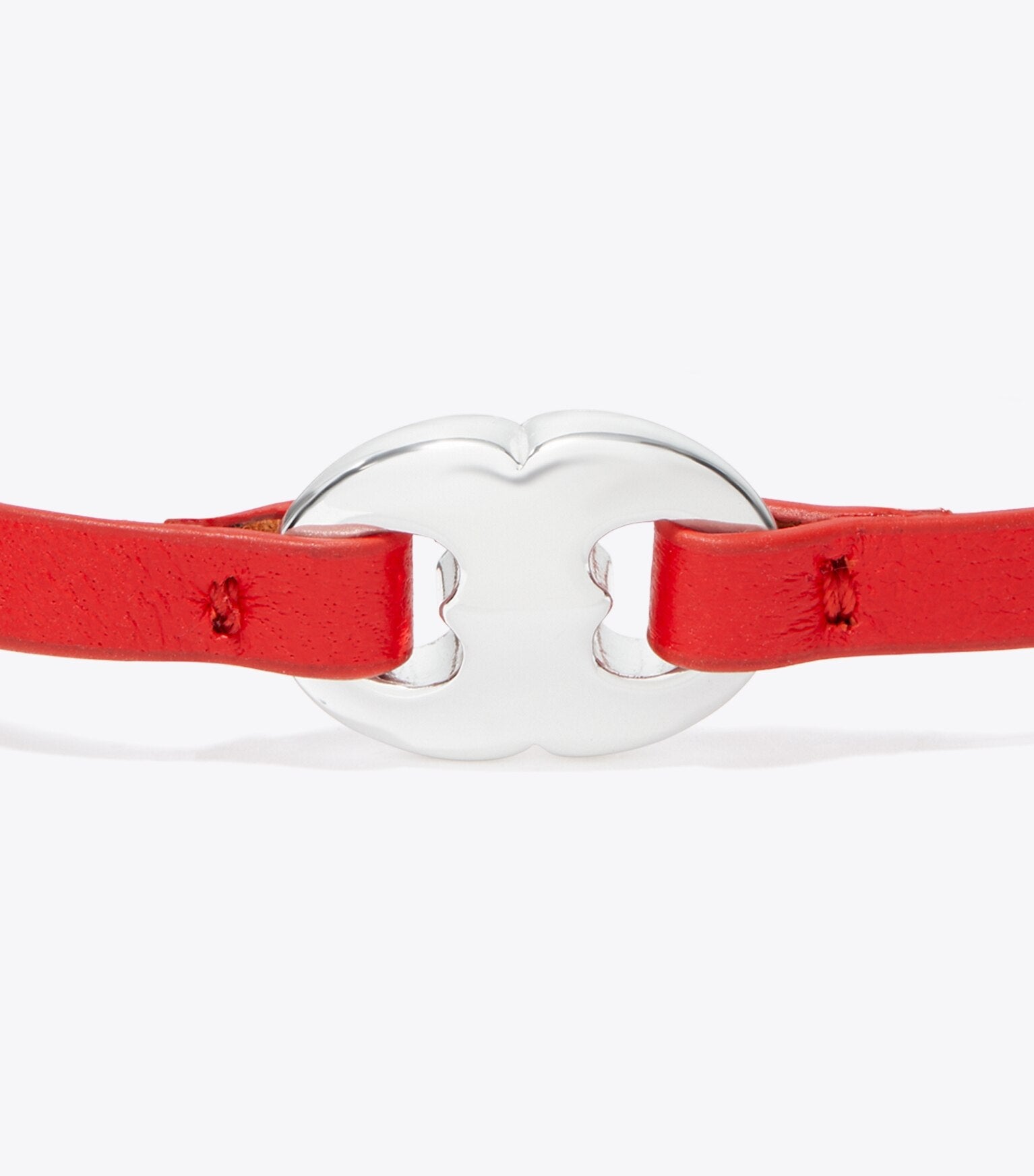 Gemini Link Leather Bracelet