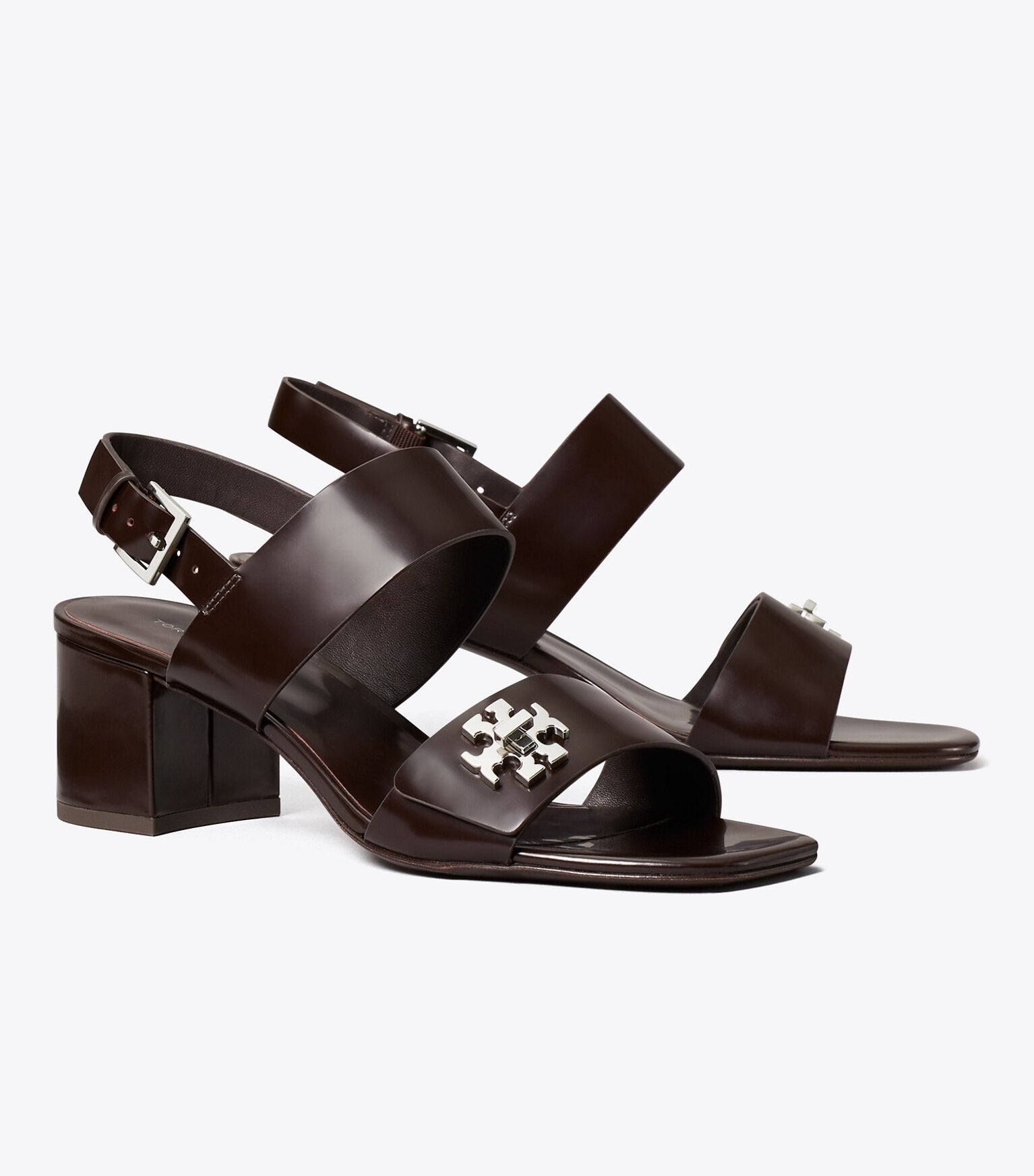 Turnlock Heeled Sandal