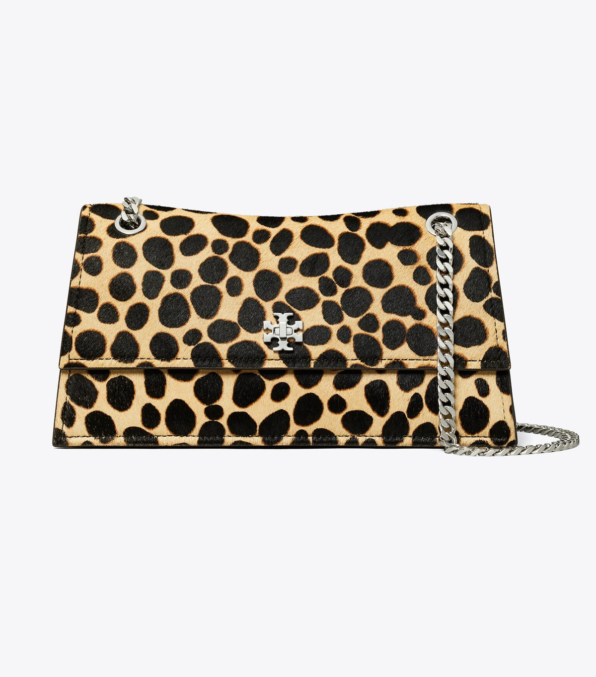Kira Turnlock Calf Hair Shoulder Bag