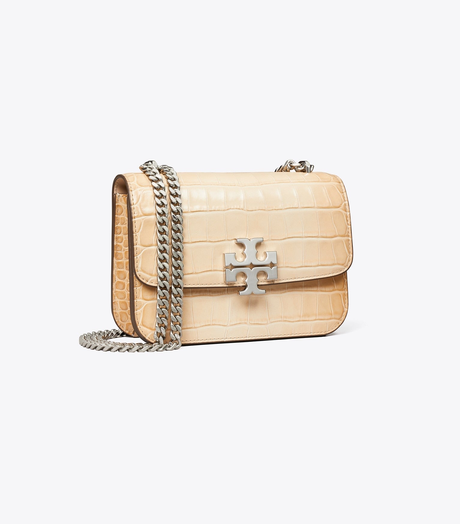 Small Eleanor Croc-Embossed Bag