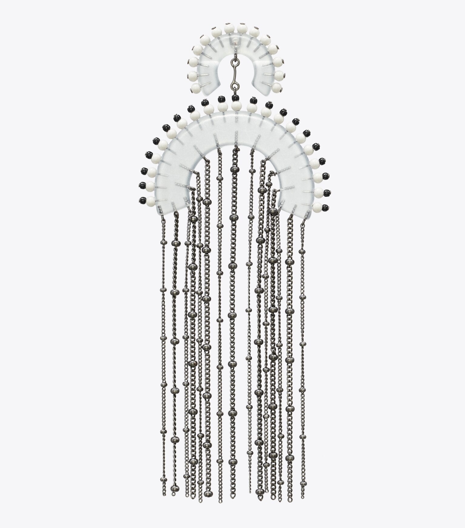Beaded Fringe Earrings