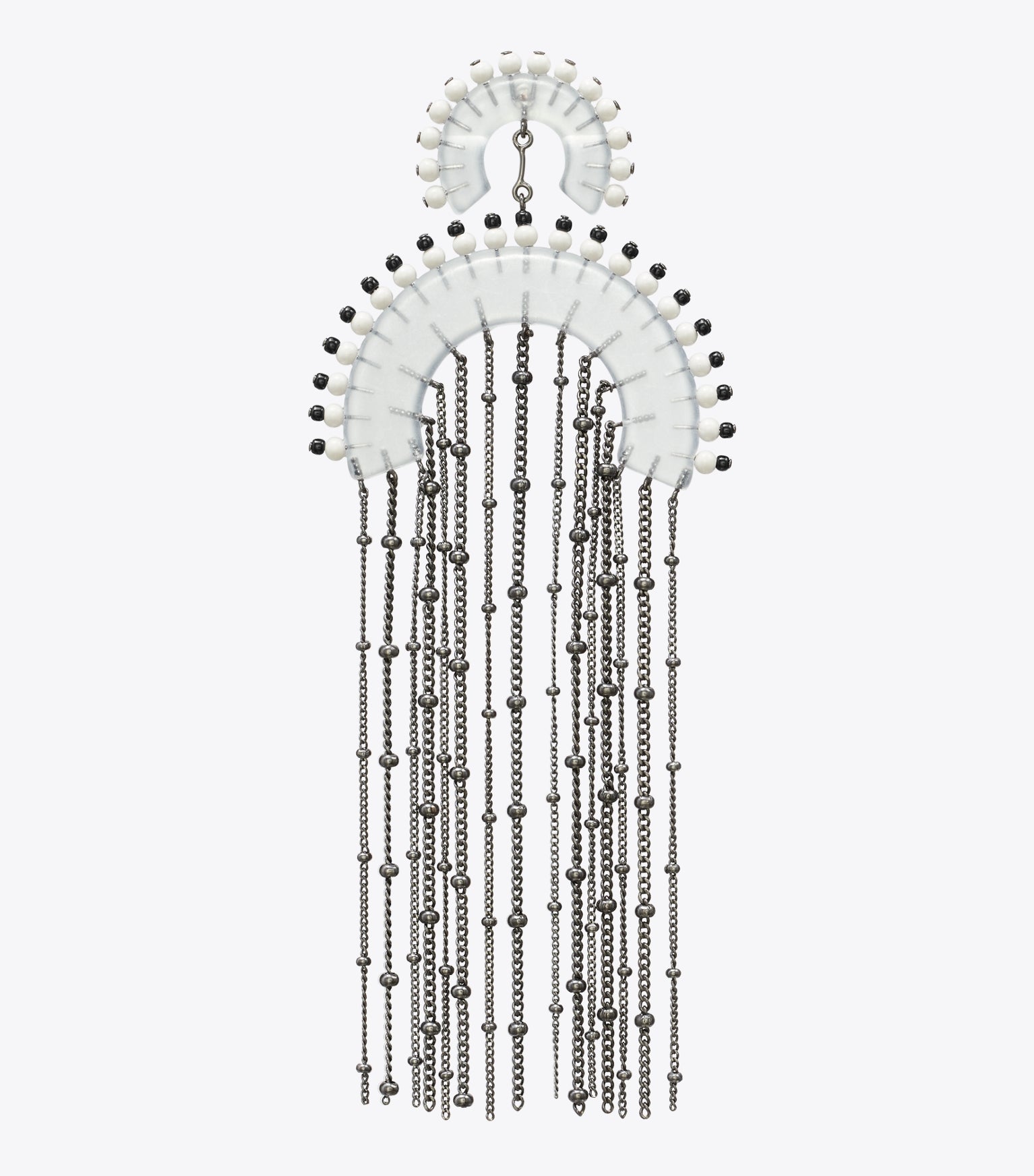 Beaded Fringe Earrings
