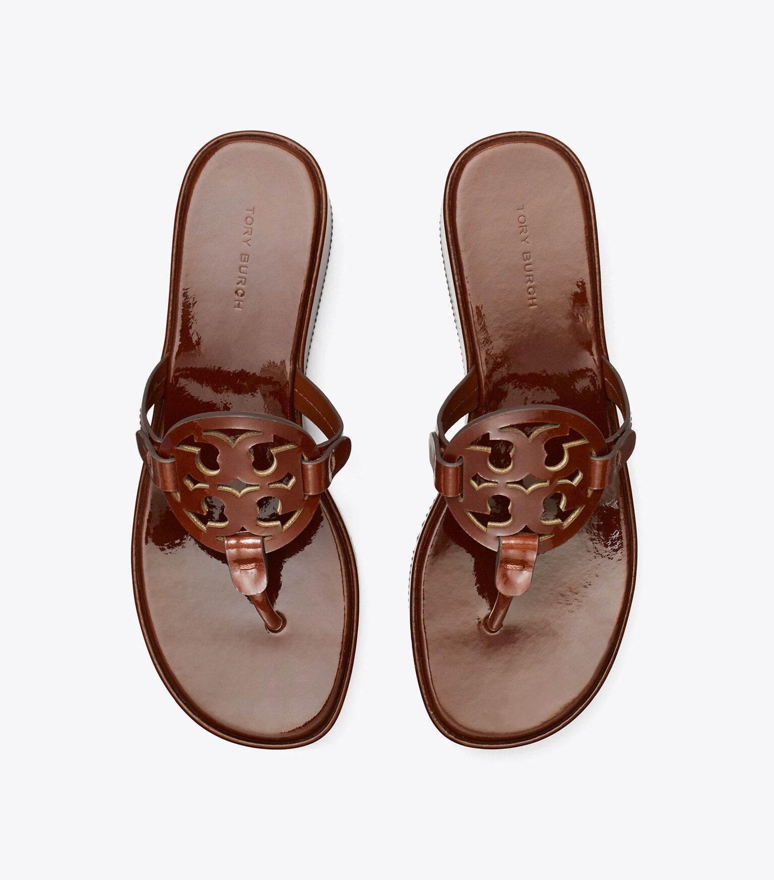 Miller Patent Wedge Sandal