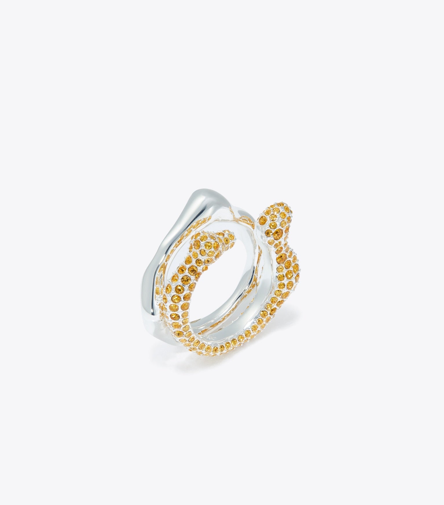 Curiosity Coral Ring Set