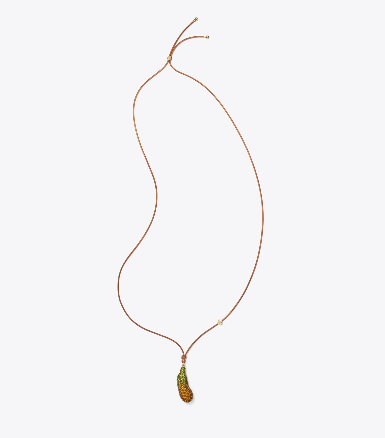 Curiosity Eggplant Pendant
