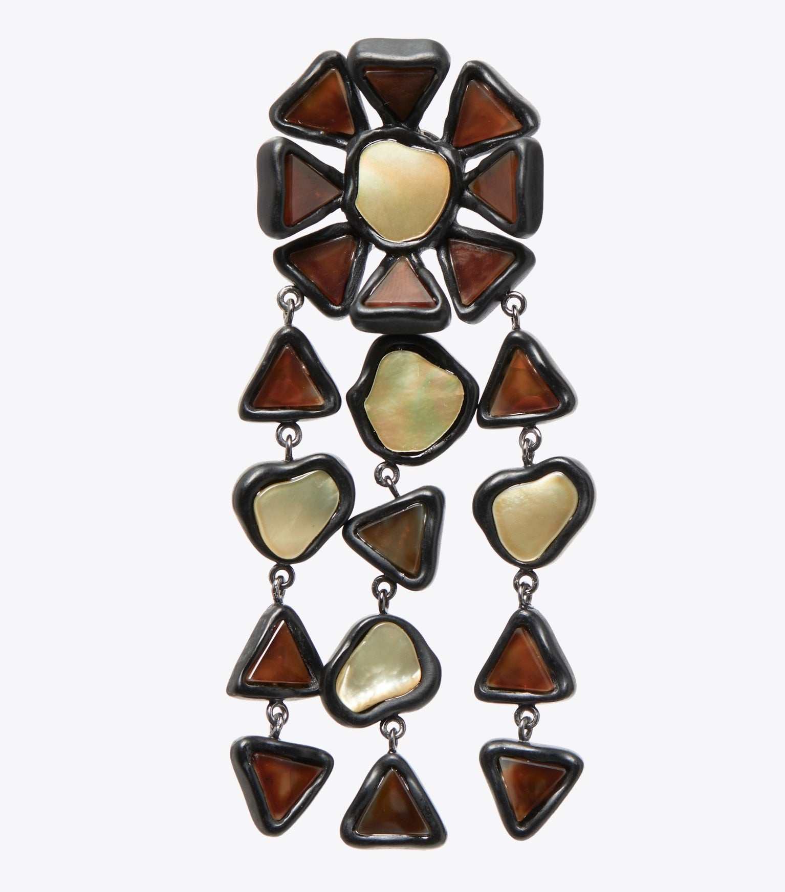 Curiosity Resin Chandelier Earrings