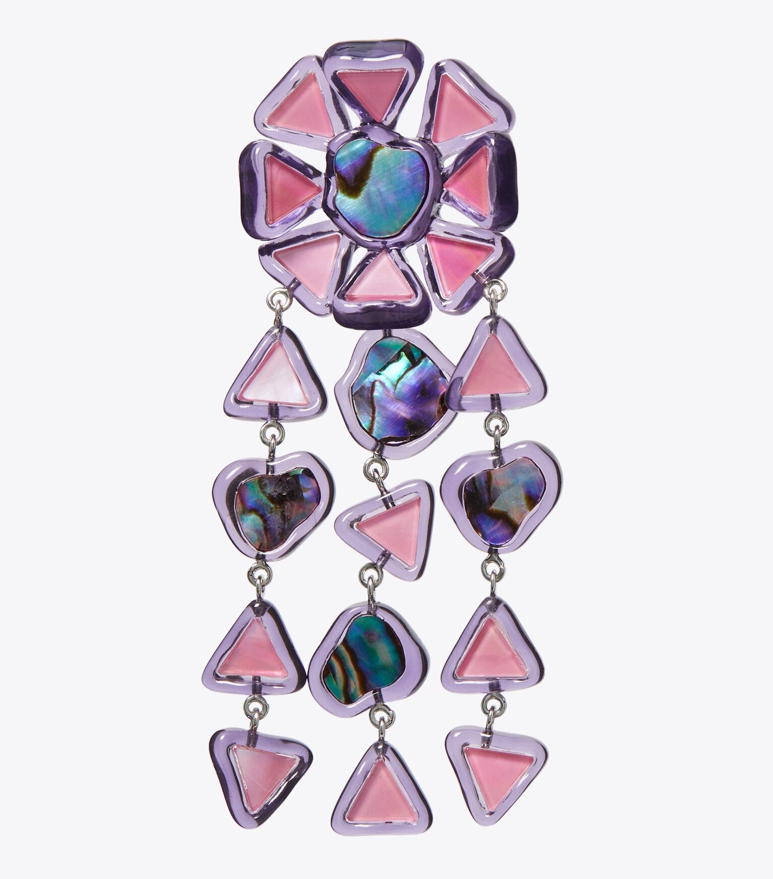 Curiosity Resin Chandelier Earrings
