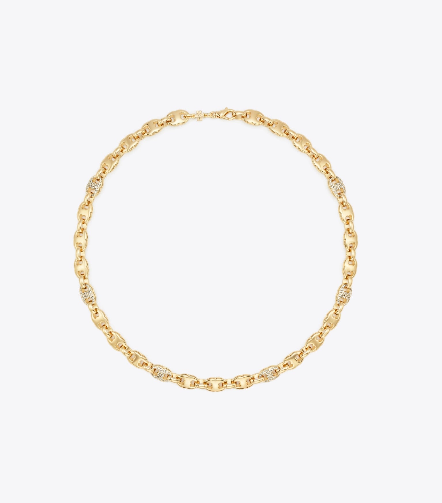 Gemini Link Pavé Necklace