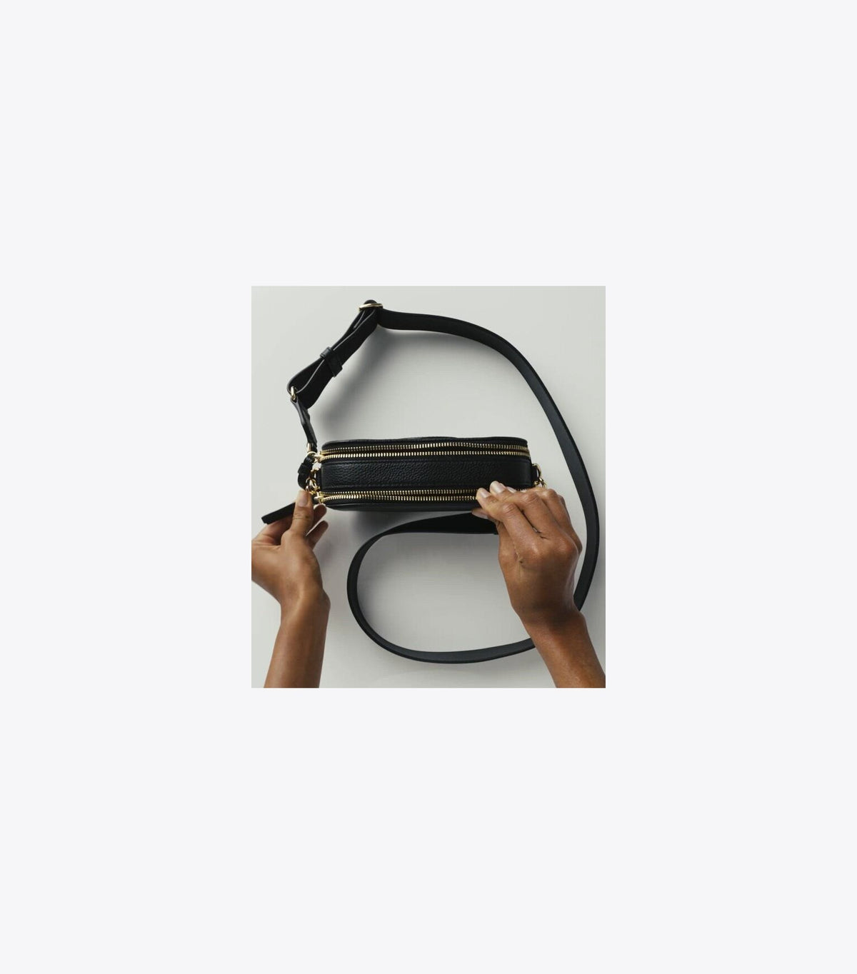 Mini Miller Denim Crossbody Bag