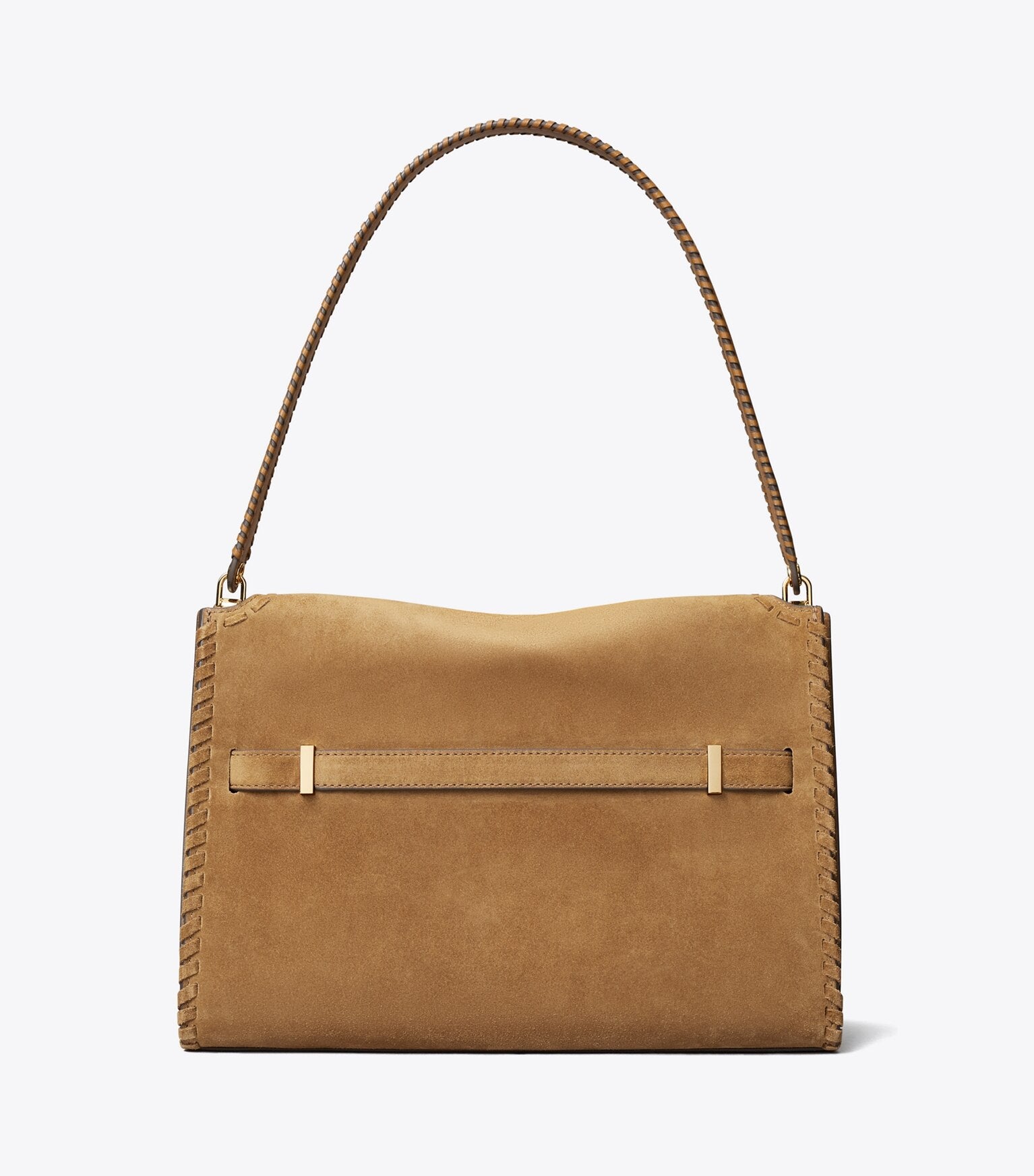 Large Lee Radziwill Suede Shoulder Bag
