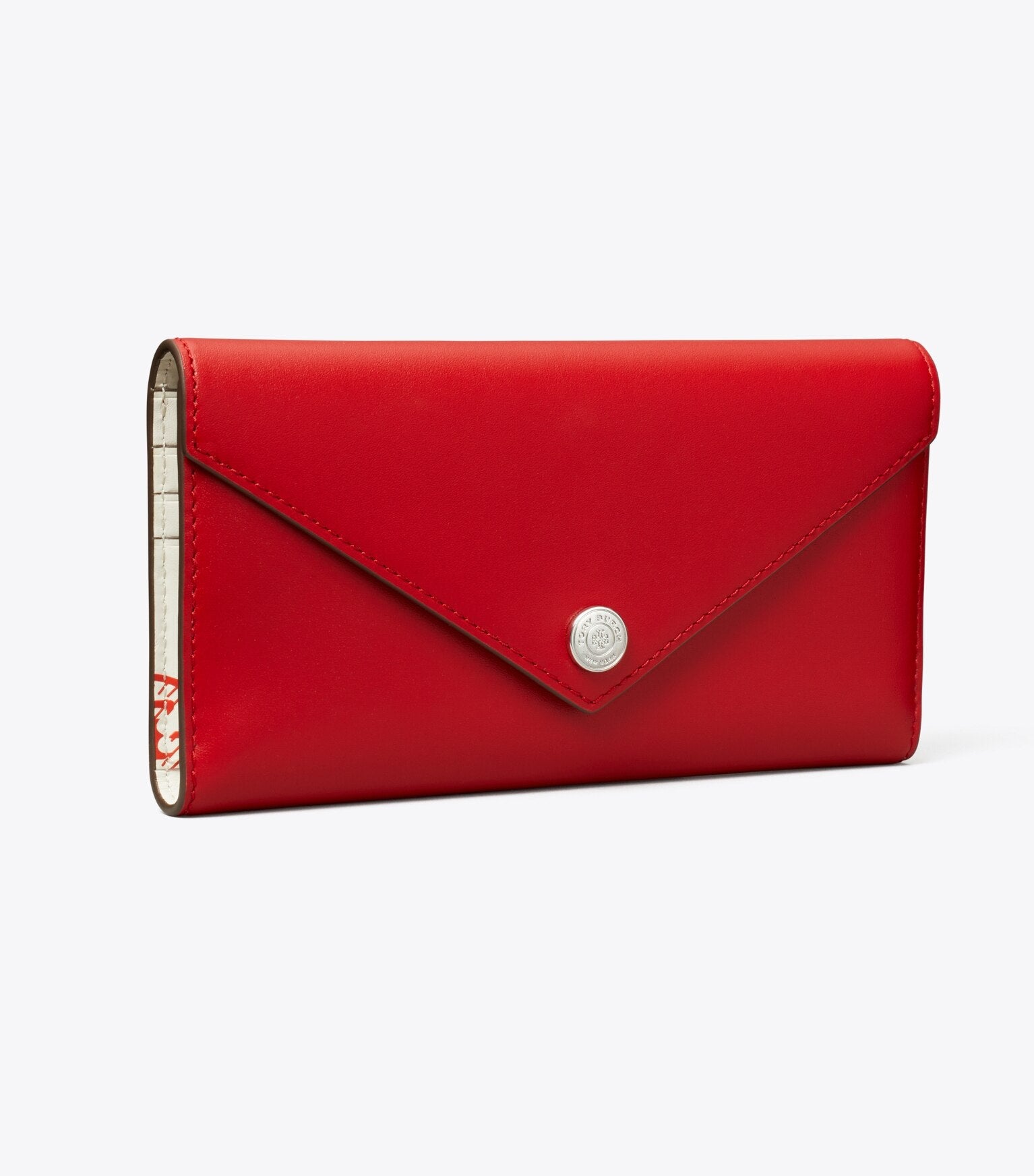 Leather Envelope Long Wallet