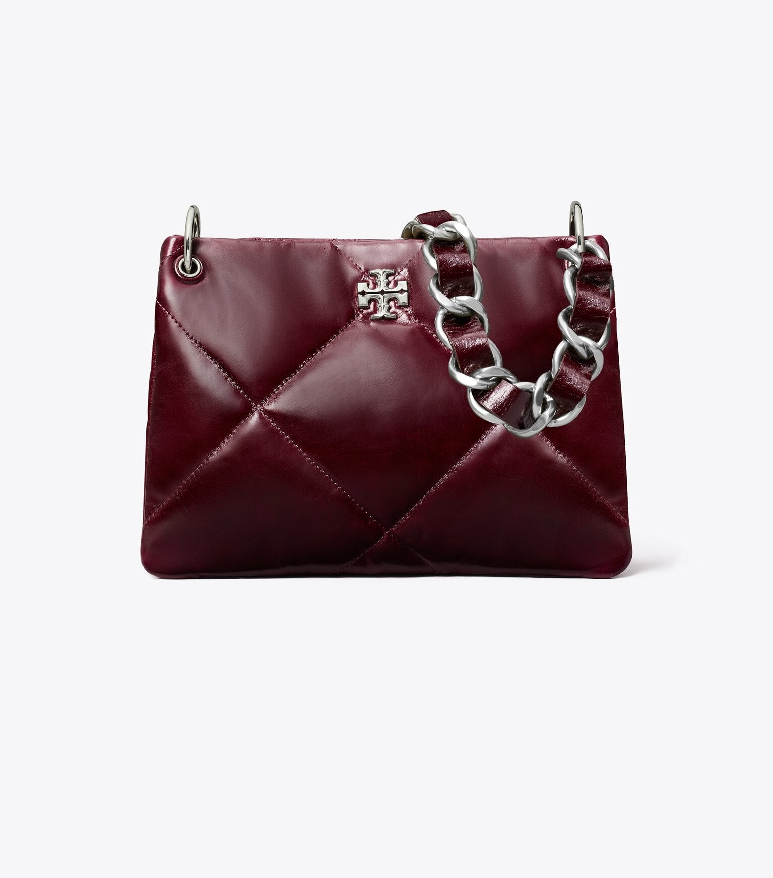 Small Kira Diamond Quilt Distressed Shoulder Bag