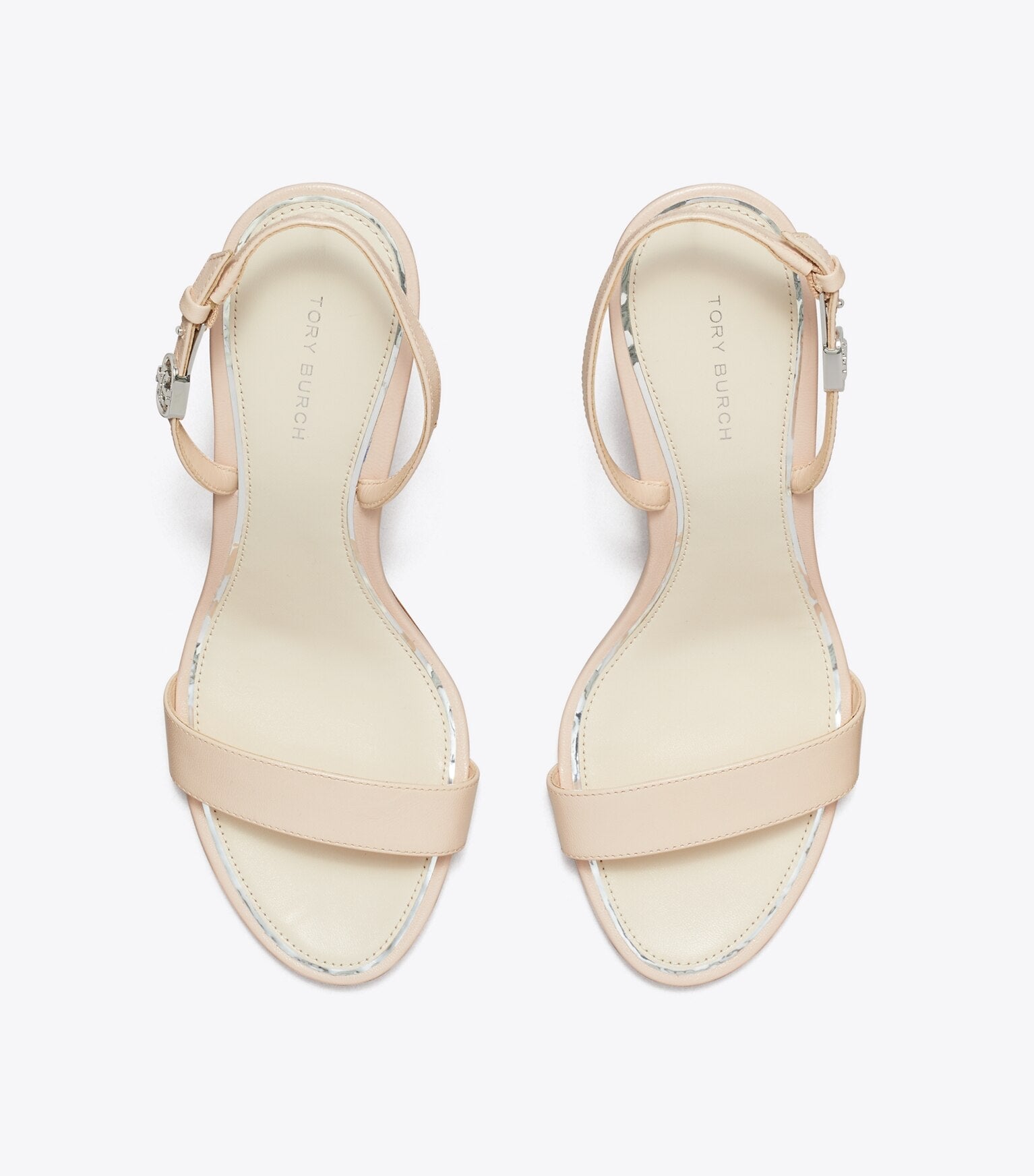Double T Buckle Heel Sandal