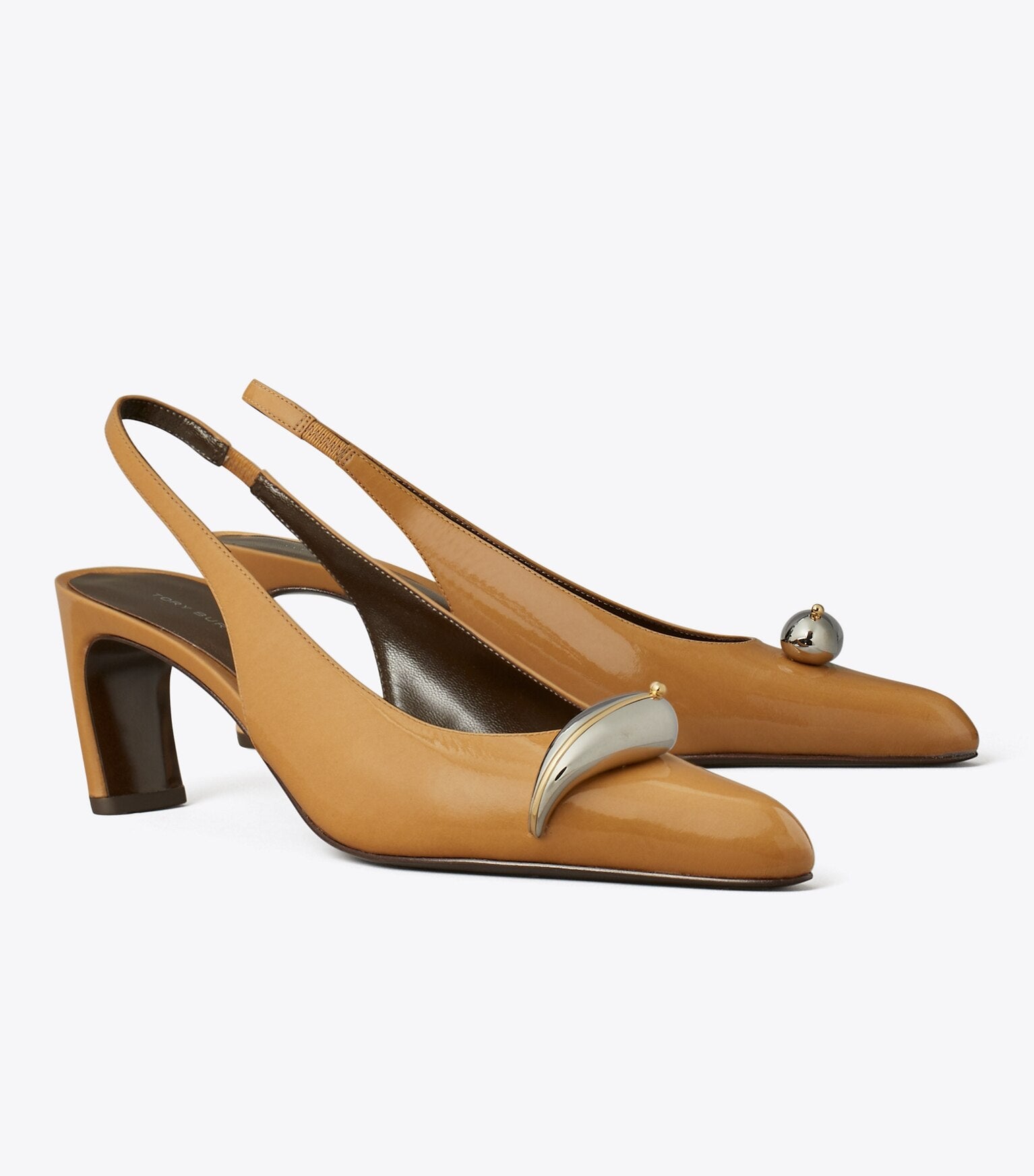 Pierced Slingback Heel