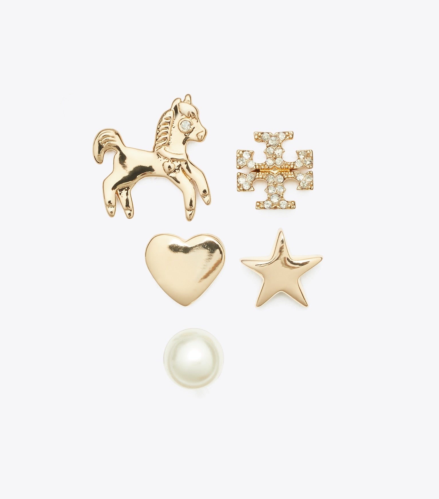 Curiosity Horse Stud Earring Set