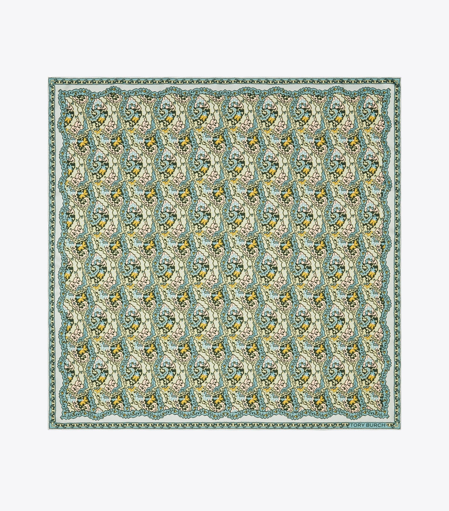 Dream Paisley Silk Square Scarf