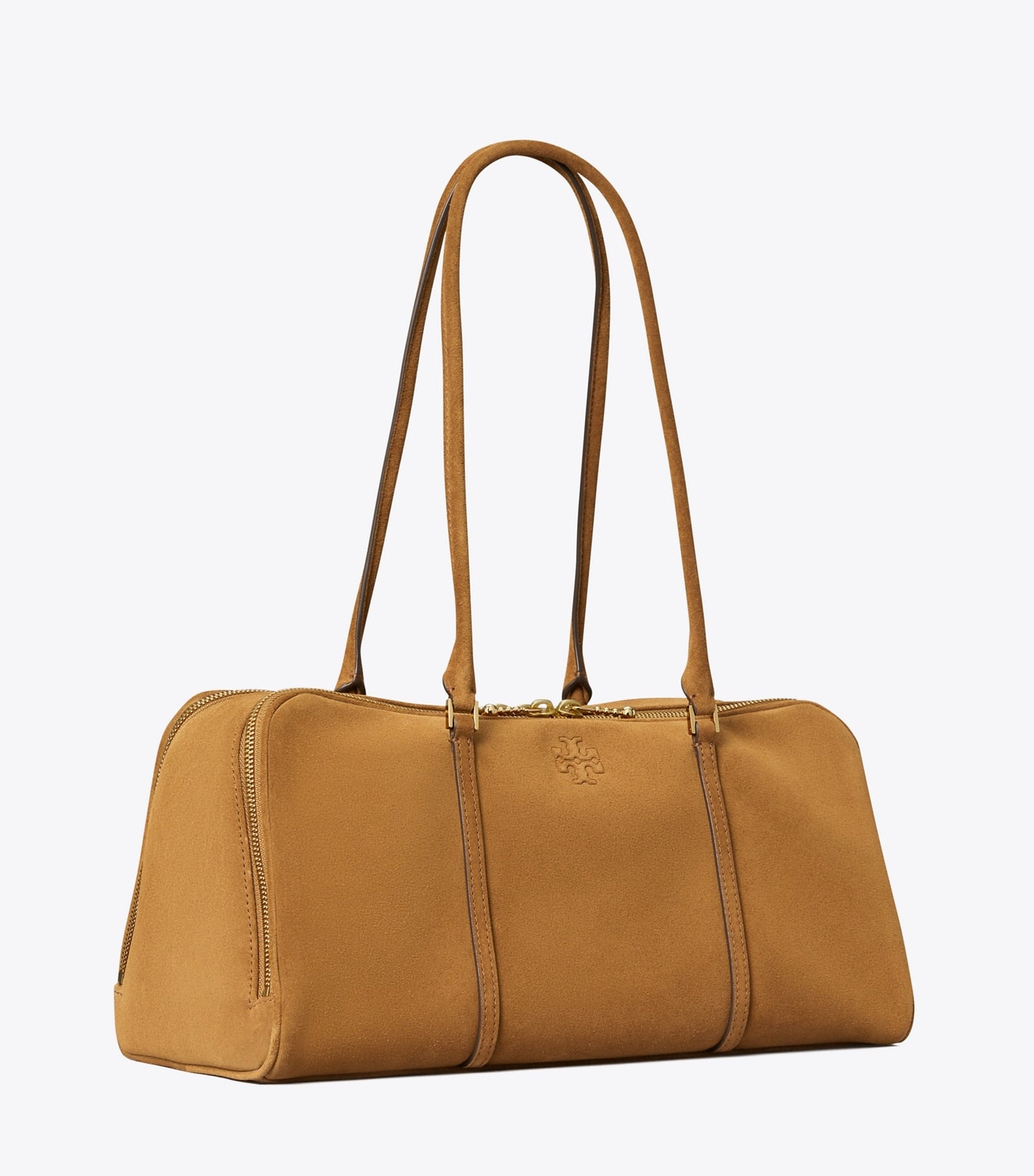Marshmallow Suede Satchel