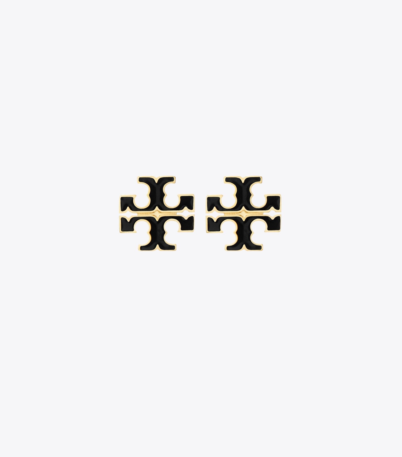 Small Icon Enamel Stud Earrings