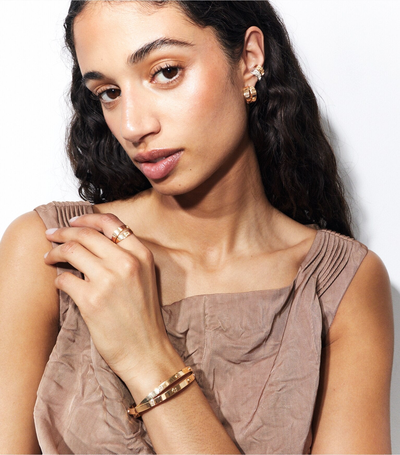 Icon Double Hoop Earrings
