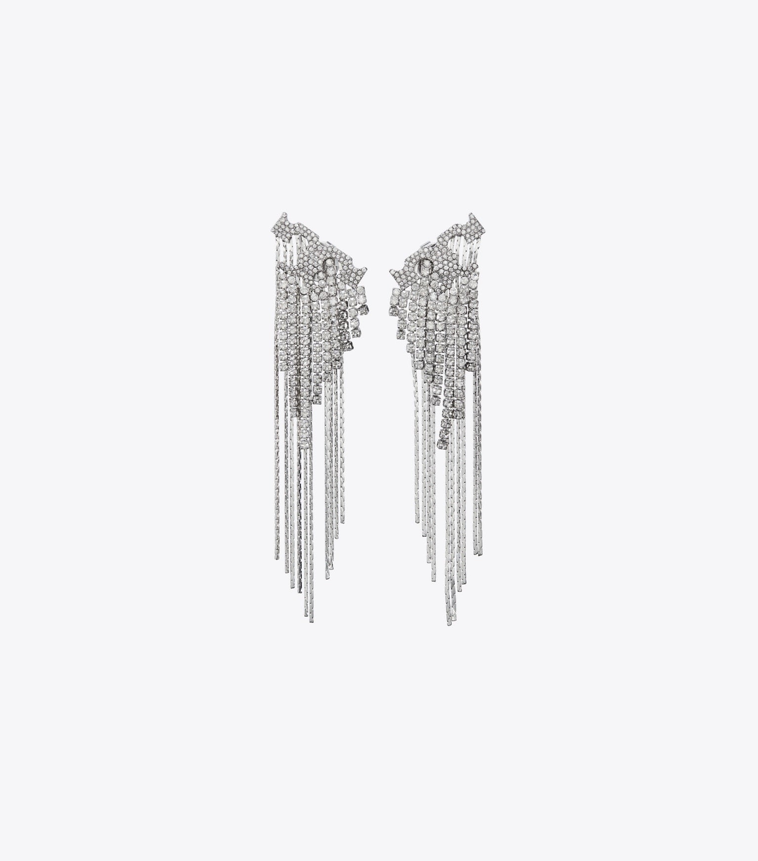 Runway Pavé Serif T Earrings