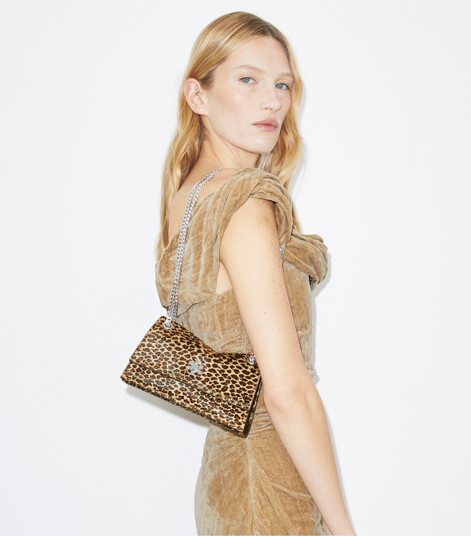Mini Kira Turnlock Calf Hair Shoulder Bag