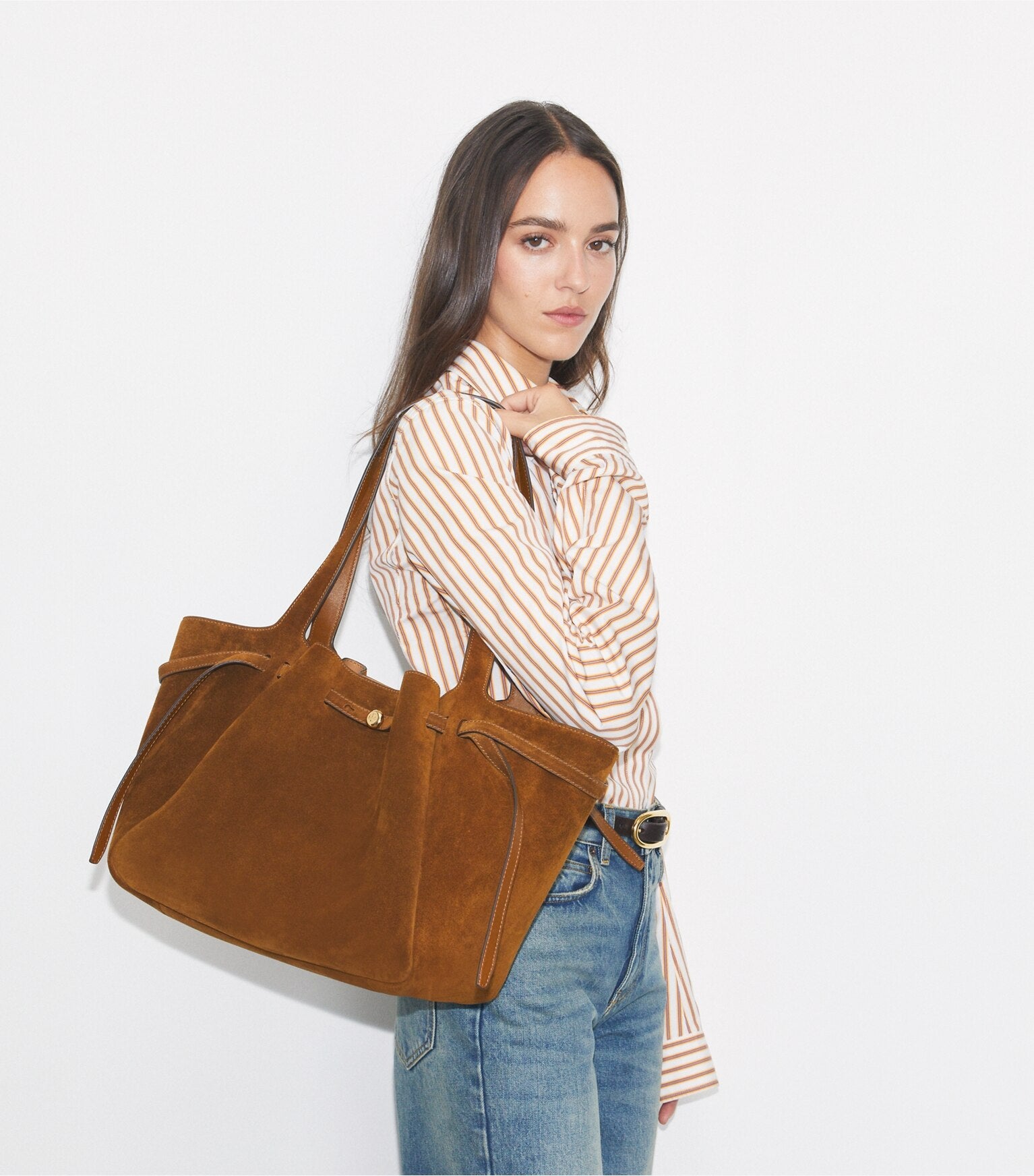 Romy Suede Tote