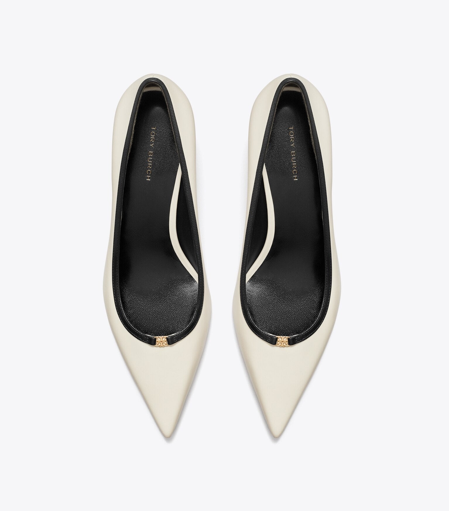 Double T Buckle Low-Heeled Pump