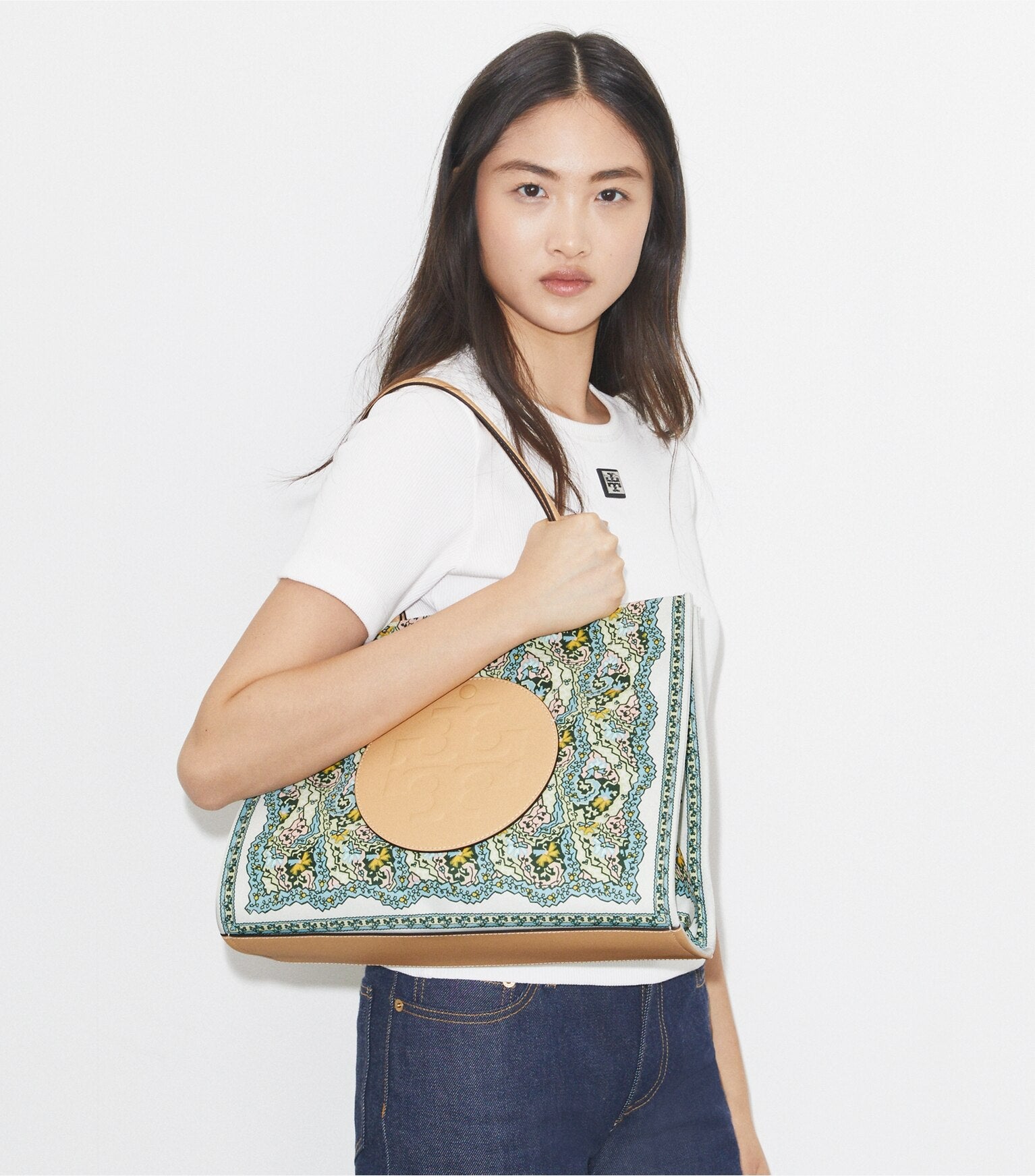 Small Ella Printed Tote