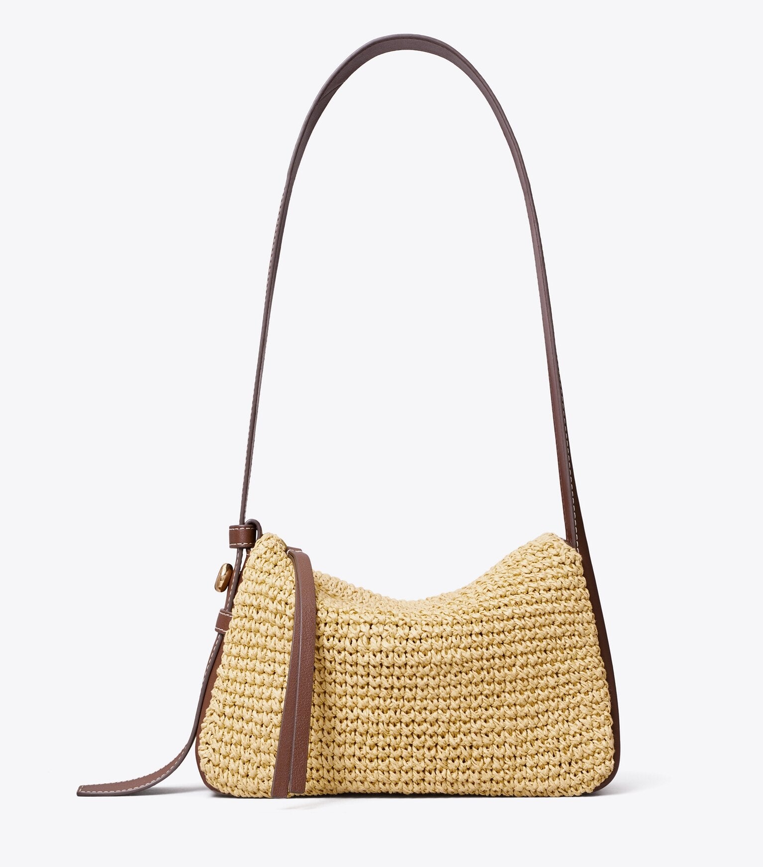 Small Romy Woven Shoulder Bag